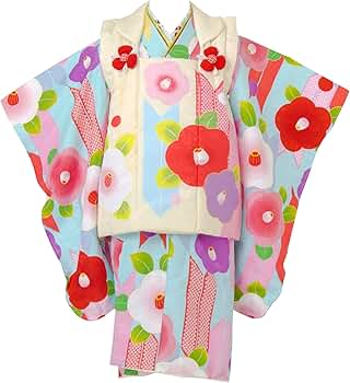 花ひめ　3歳　七五三着物　フルセット 楽天市場】七五三 着物 7歳 フルセット レンタル 女の子 7709 乙