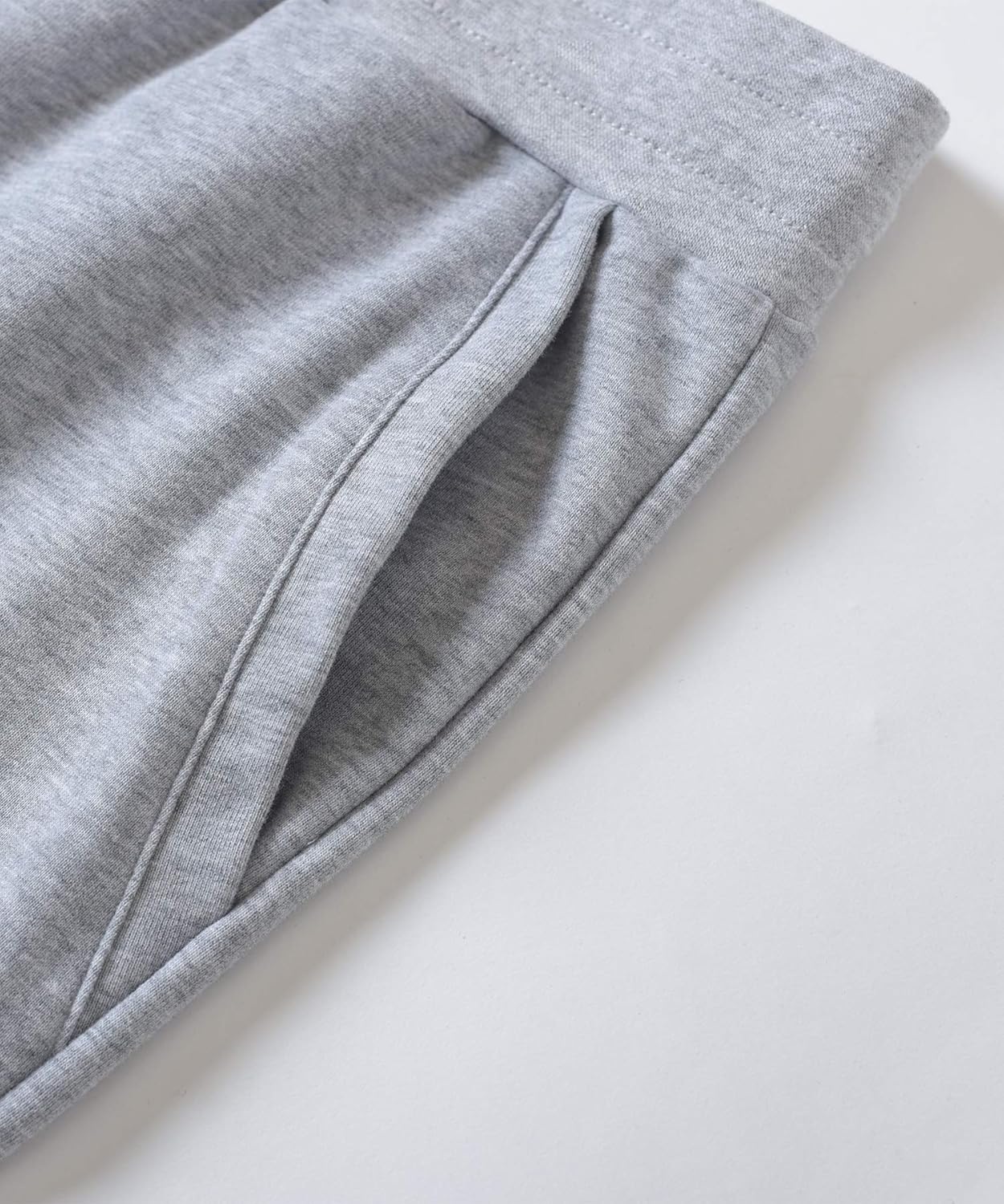 Weintee Women's Plus Size Cotton Sweatpants with Pockets - Image 3