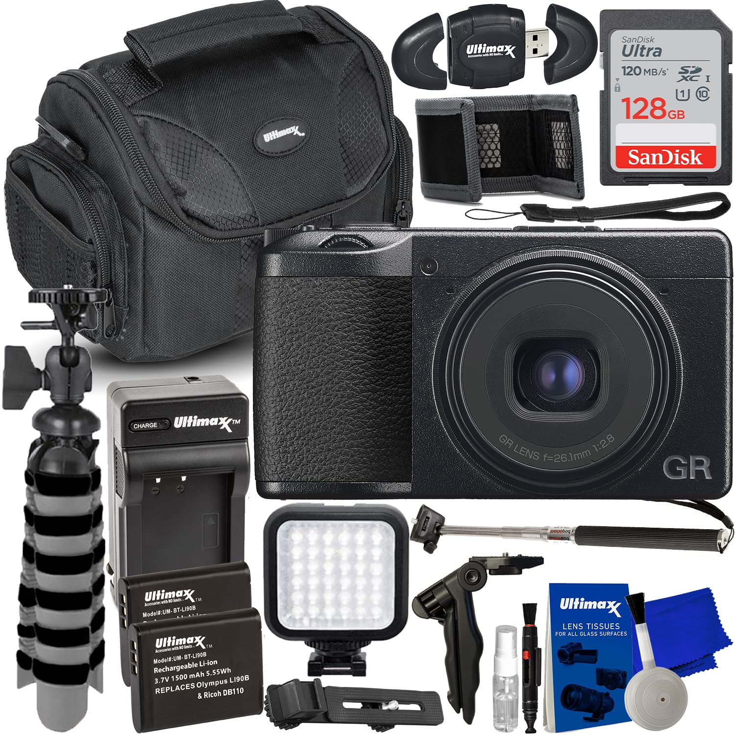 極美品】RICOH GRⅢx ショット数435回 おまけ付フルセット 極美品 