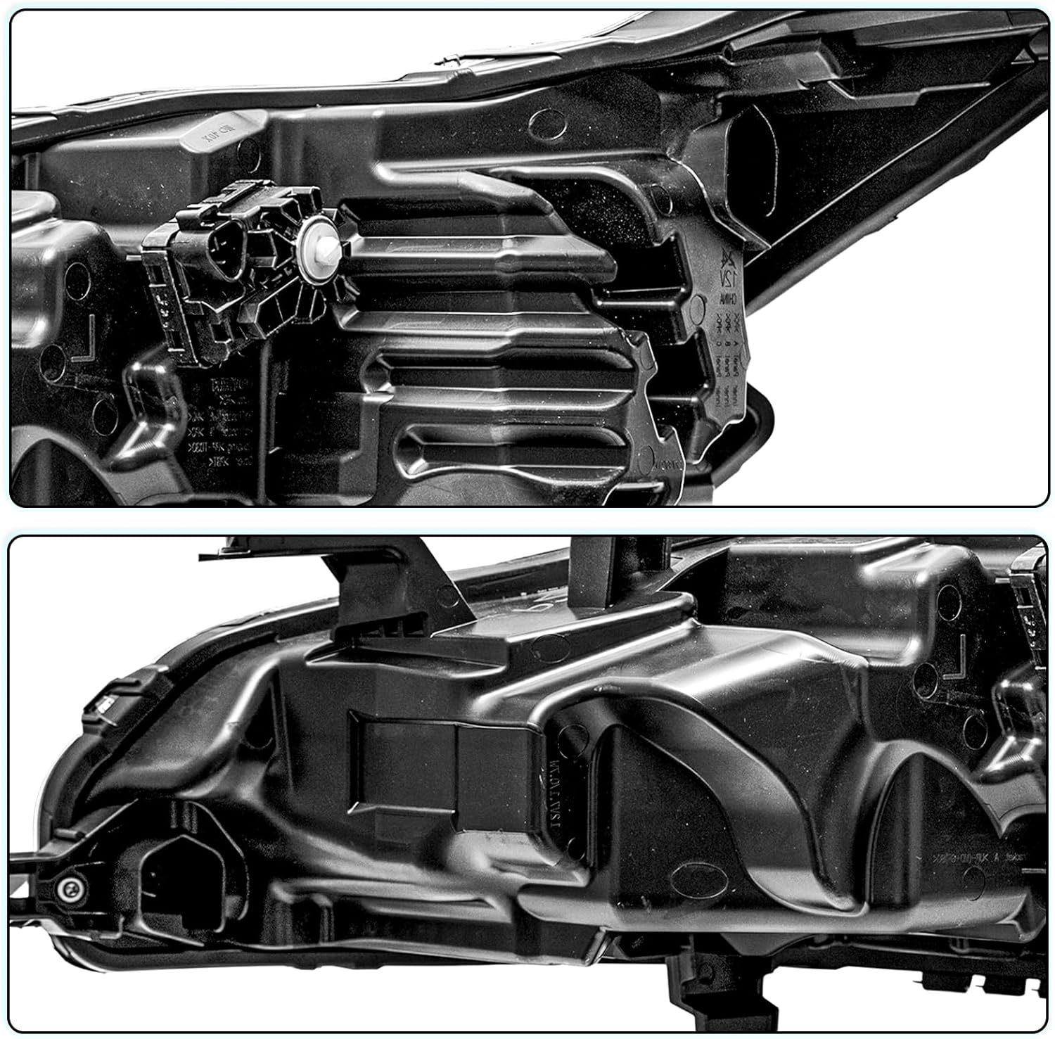 Headlight Assembly Set Fit for 2019 2020 2021 2022 Nissan Altima LED DRL OEM Replacement Headlamp Driver and Pseenger Side