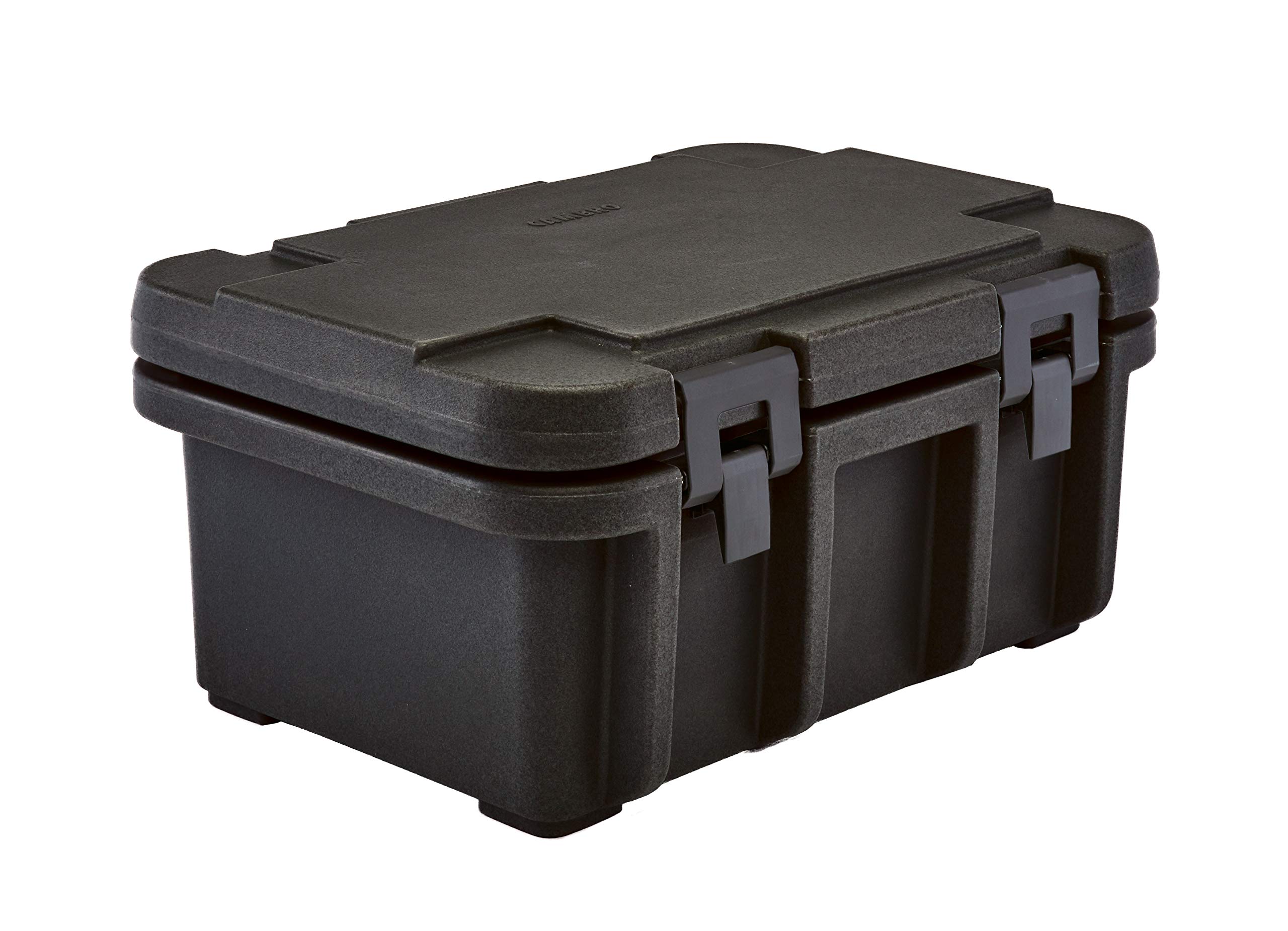 () Top-Load Food Pan Carrier - Ultra Pan Carrier by Cambro – 24-Quart, 24.0 quarts, Plastic, Black, Model UPC180110