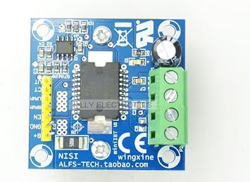MiniIBT/Motor Drive Module H-bridge 12V-48V / 5A Strong Brakes