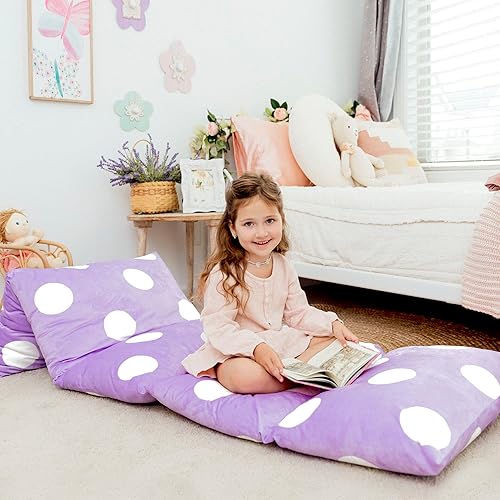 Miniatura 5 de Funda infantil de colchoneta para piso, se puede utilizar como cama para la siesta, cama infantil portátil, colchón para fiestas de pijamas, viajes