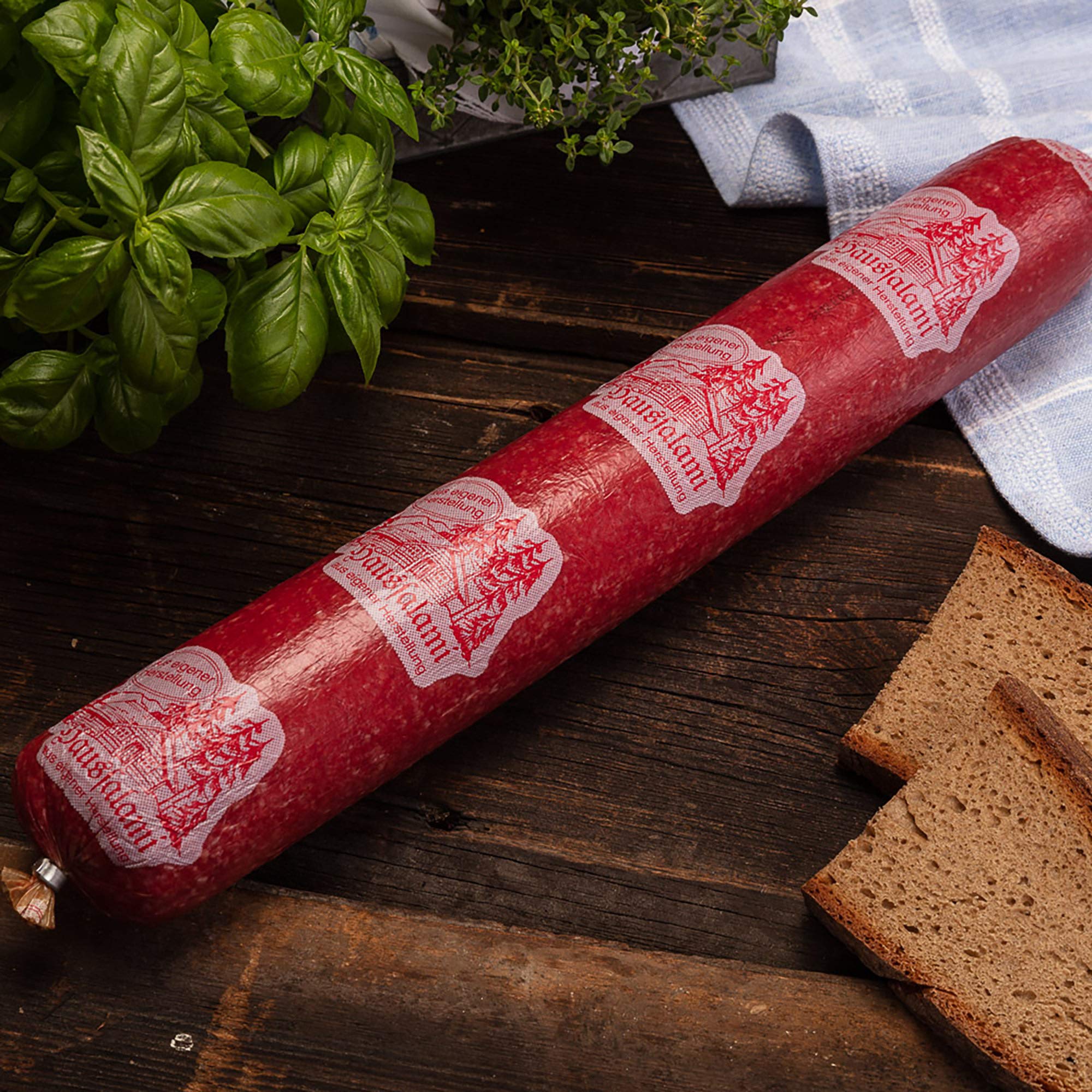 WURSTBARON® Haussalami ganze Stange 1 kg