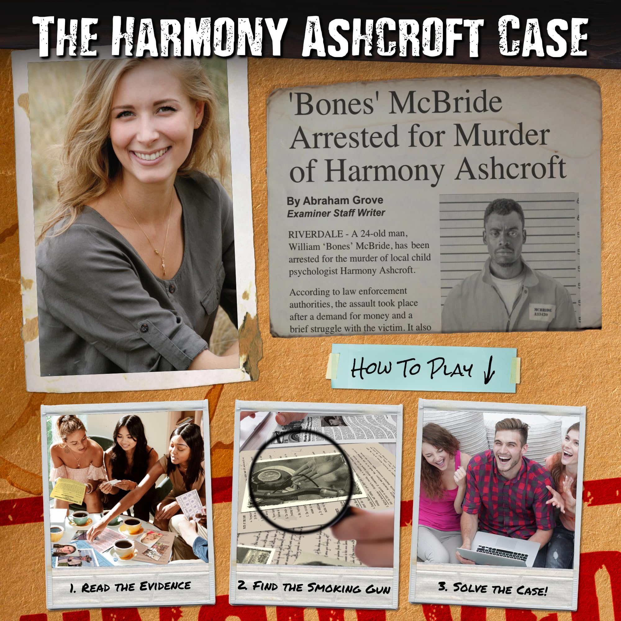Solve the Cold Case: Unsolved Case Files Murder Mystery -8
