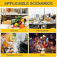 Vista 7 de Gravity - Molinillo eléctrico de sal y pimienta, molinillo de pimienta con batería automática, gran capacidad, grosor ajustable, acero inoxidable