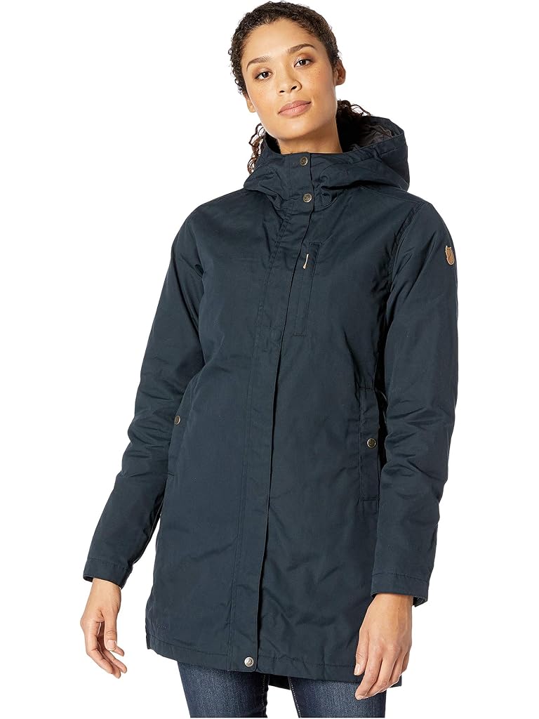 Navy Fjällräven Kiruna Padded Parka