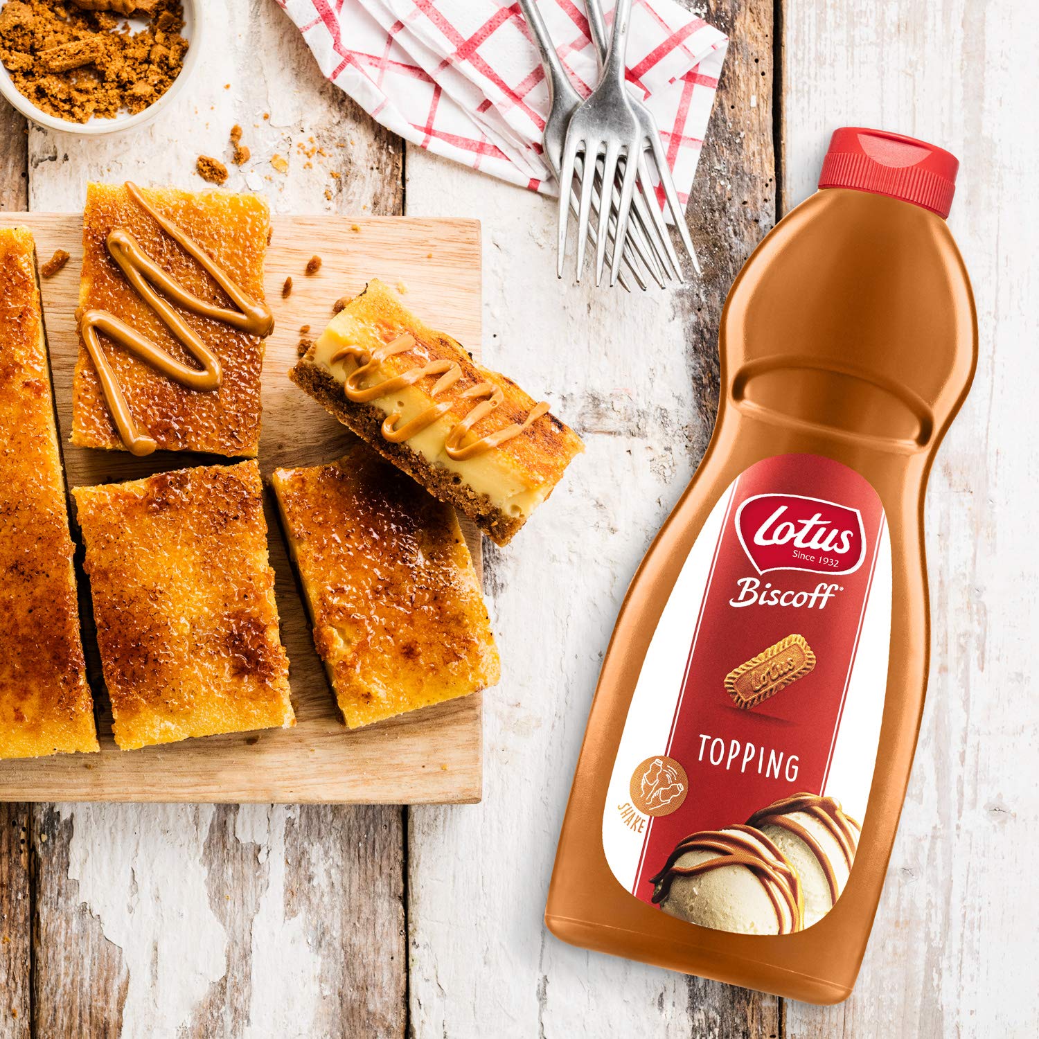 Buy Lotus Biscoff Topping Sauce Squeezy Bottle Speculoos Flavour