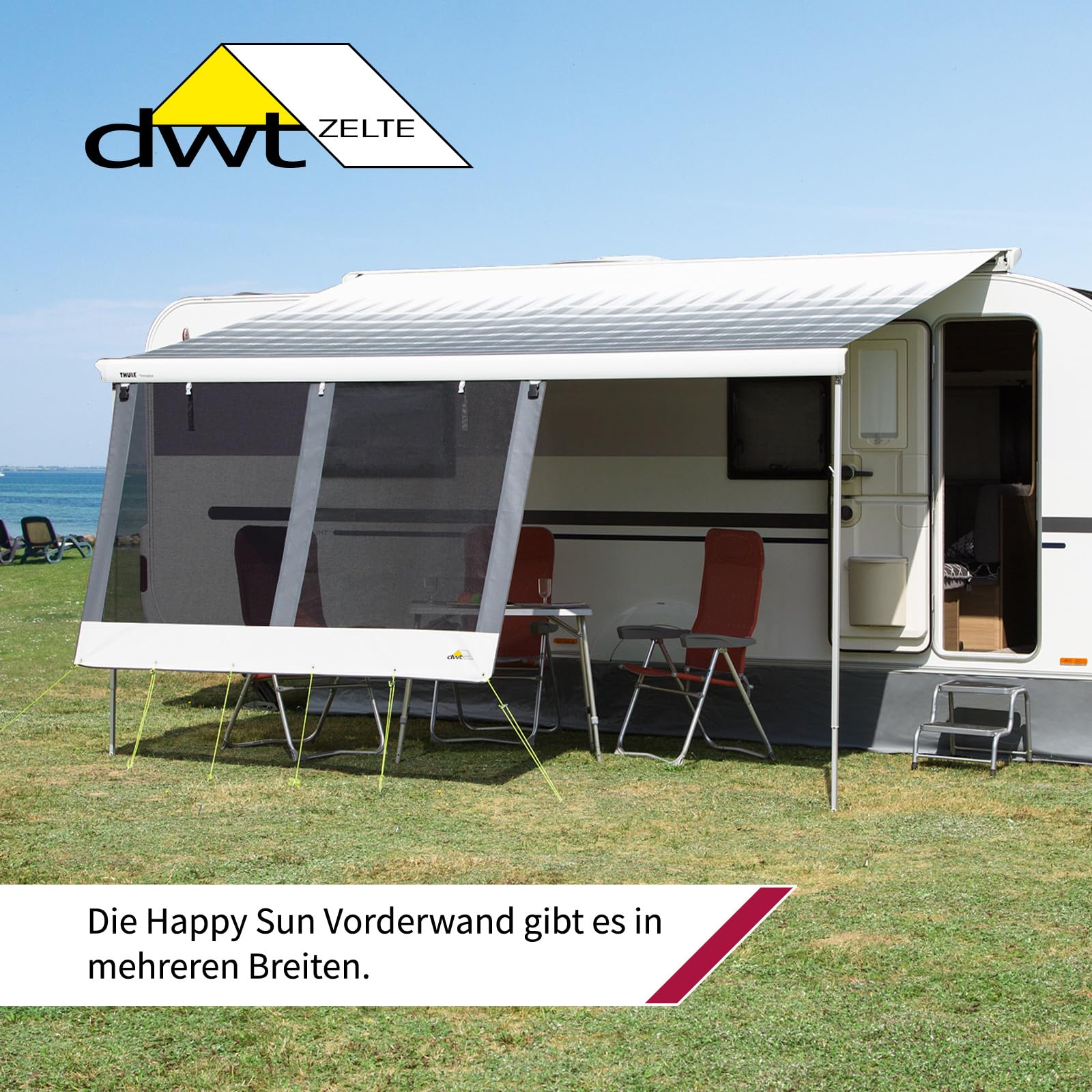 Happy Sun Markisenanbauteile passend Markise Thule/Omnistor,Fiamma,Dometic