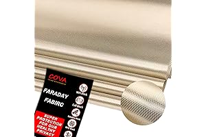 44'' x 108'' Faraday Fabric Shielding - Ultimate Protection for Generators, Electronics, Privacy