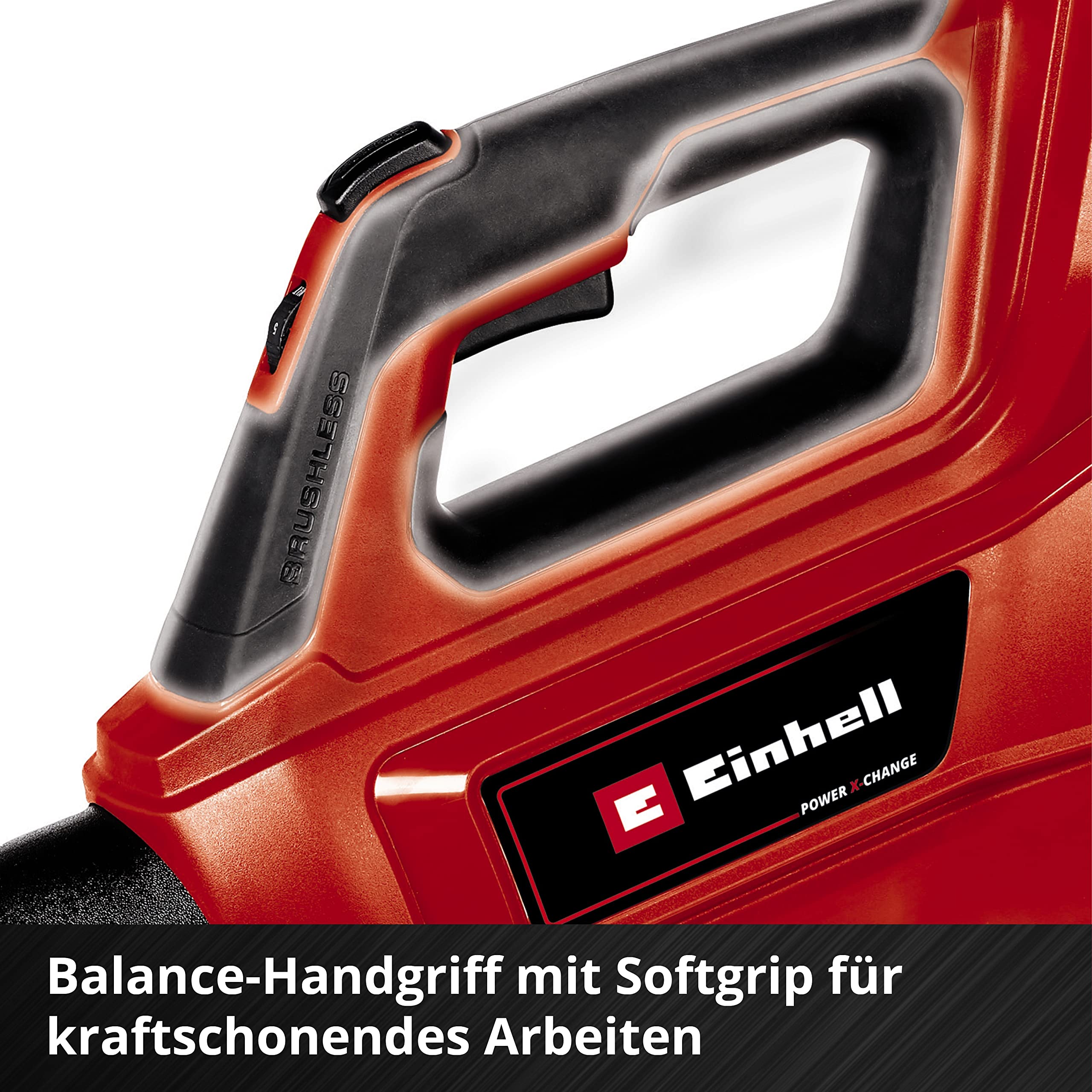 Einhell Akumulatorowa dmuchawa do liści GE-LB 36/210 Li E-Solo Power X-Change & Einhell Oryginalny zestaw startowy akumulator i ładowarka Power X-Change