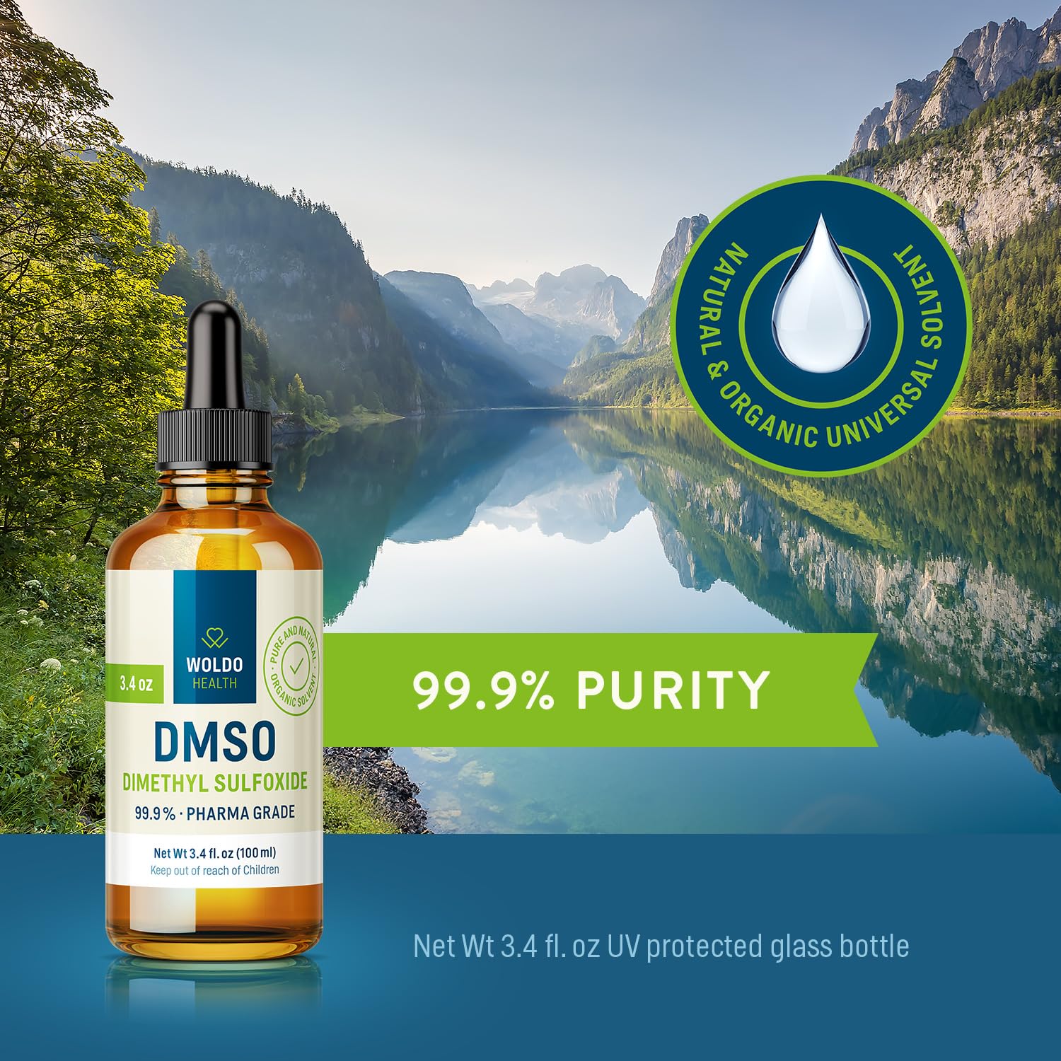 DMSO 70% mit 30% Wasser pharmazeutische Reinheit 100ml