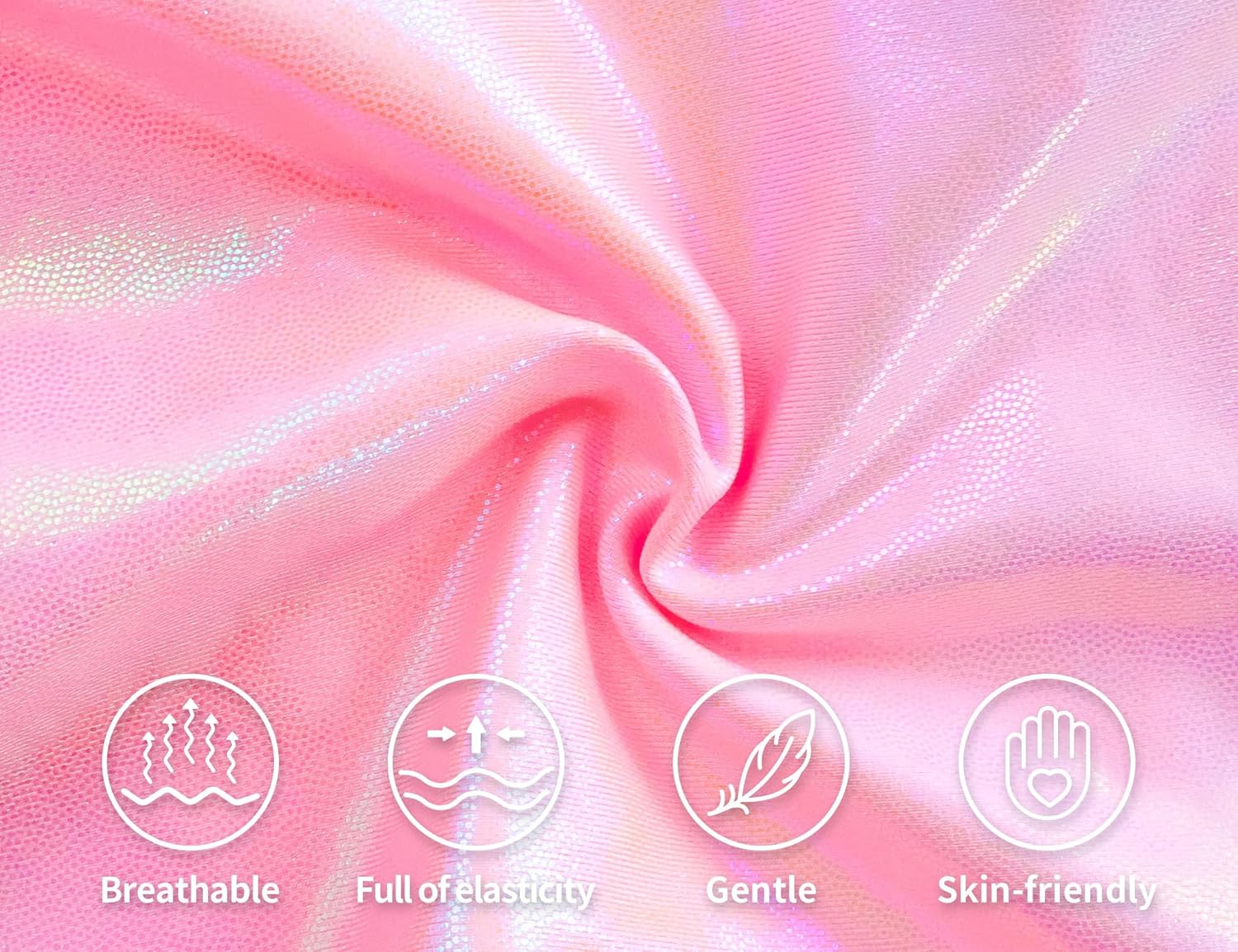 Gnainach Girls Metallic Leggings Stretch Comfort Shiny Mystique Dance Pants for Toddler Kids Teen Yoga Party Workout - Image 6