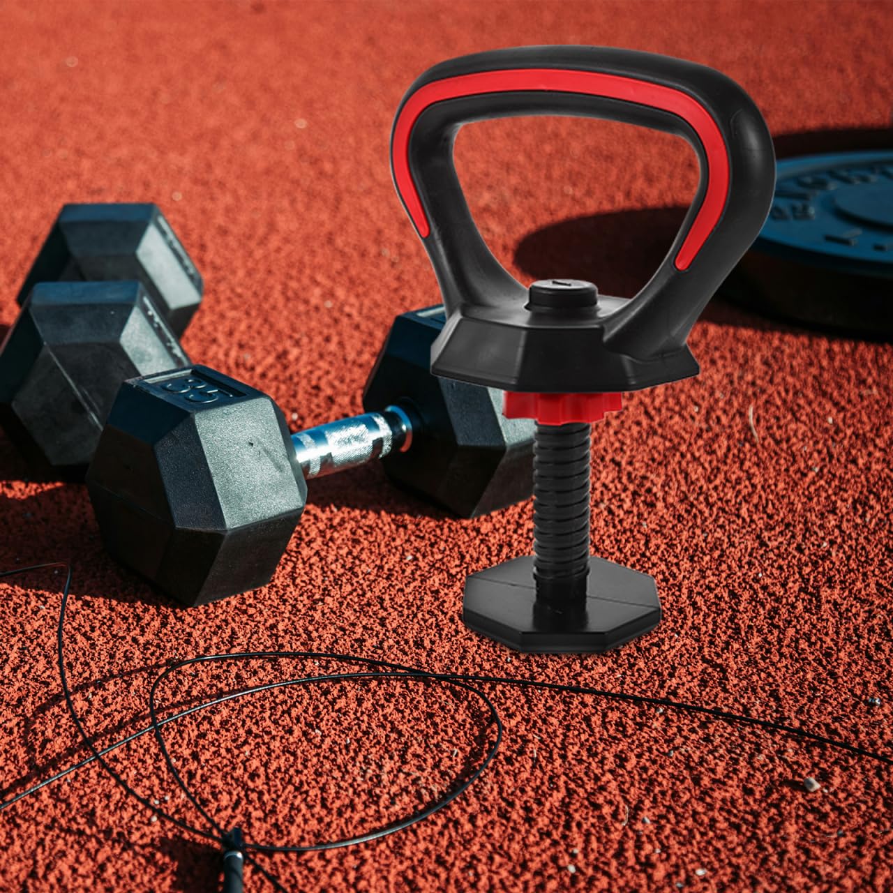SUPVOX Maniglia Regolabile Per Kettlebell Accessorio Ergonomico in Plastica Resistente Per Allenamento Muscolare Indoor E Outdoor