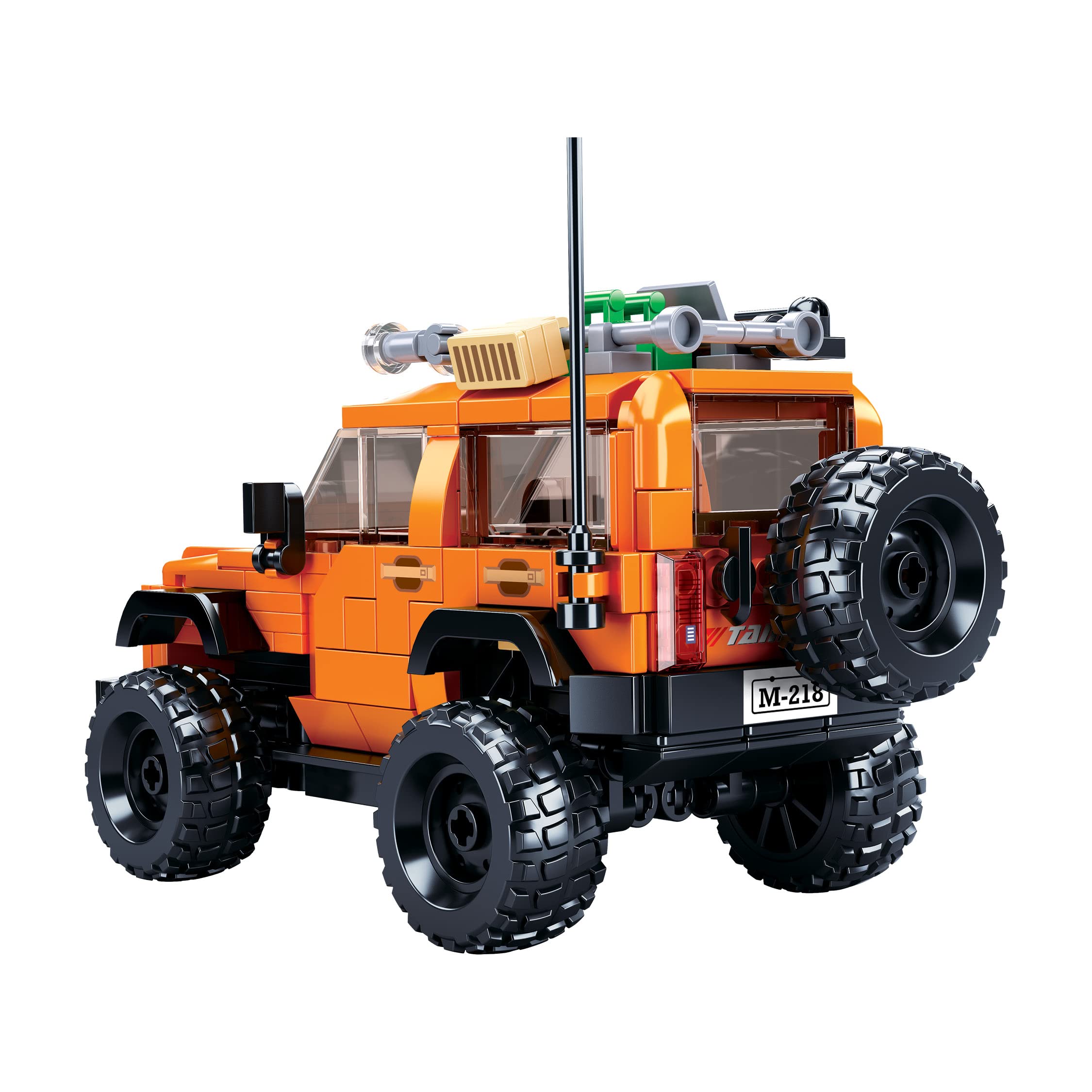 Sluban Model Bricks-Tank 300 SUV (302 pcs) Building Blocks Kit for Boys and Girls Aged 8 Years and Above Creative Construction Set, Blocks Compatible with Other Leading Brands, BIS Certified. - Image 4 thumbnail