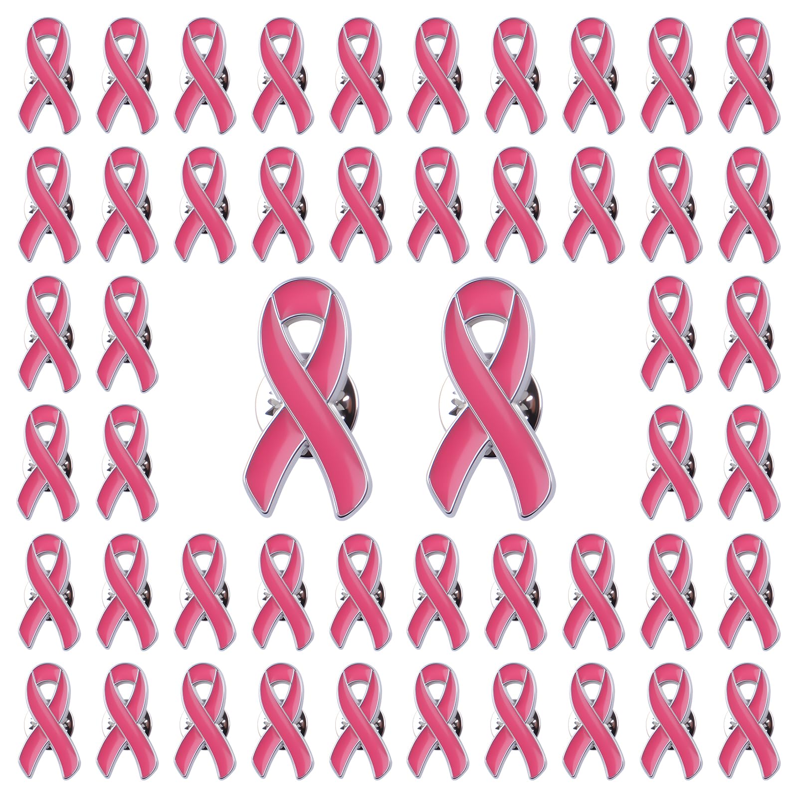 Spille e spille da donna 10 pz spilla per la sensibilizzazione sul cancro al seno spilla risvolto nastro rosa spilla a nastro rosa prevenzione del seno micro distintivo abbigliamento zaino accessori