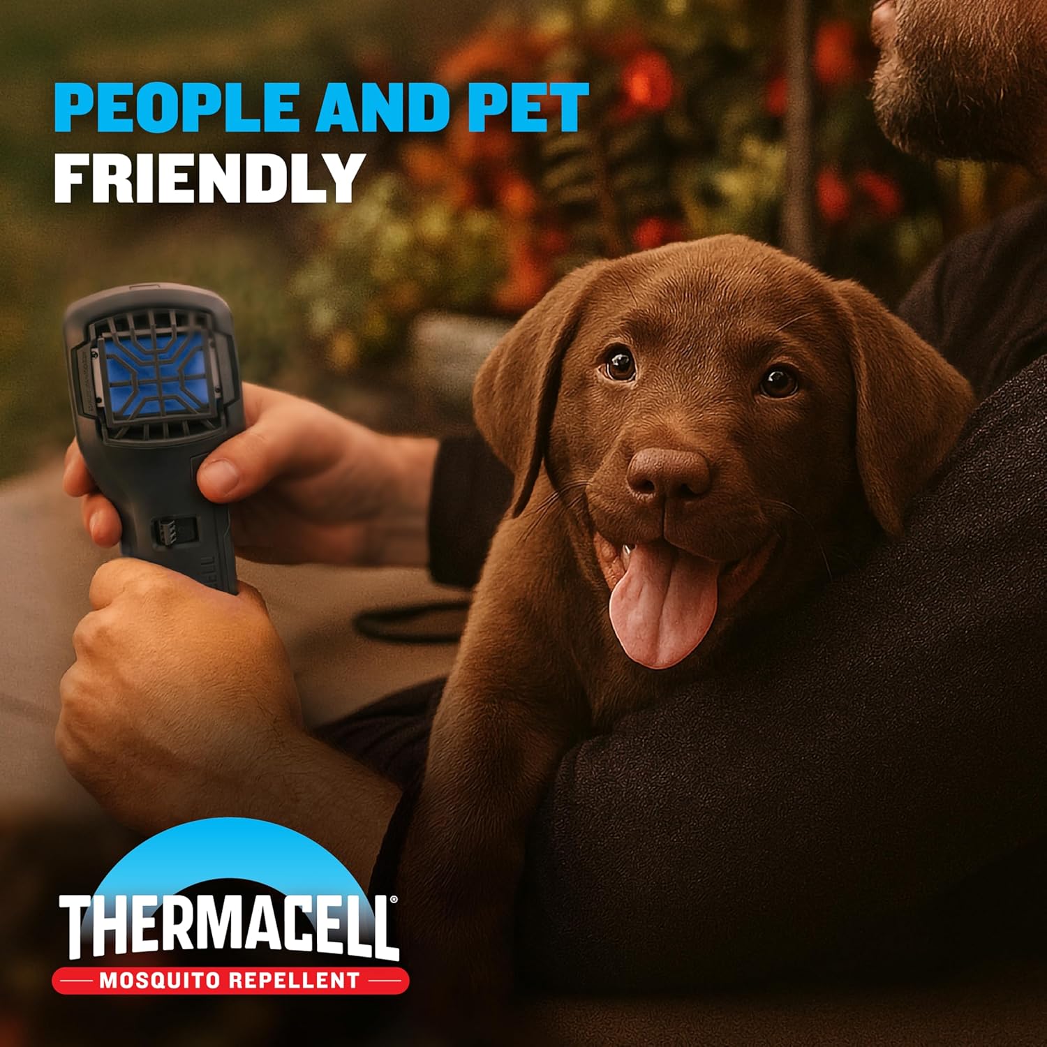 Thermacell Fuel-ZoneGuard Extreme Fuel Powered Mosquito Repeller; 15-Foot Zone of Scientifically Proven Outdoor Protection; 12-Hr Refill; DEET-Free; Bug Spray Alternative; Scent Free; Green