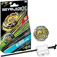 Beyblade X, Pião, Arrow Wizard 4-80B - Conjunto de Brinquedo Tipo Resistência, Giro à Direita, Inclui Lançador - A partir de 8 Anos