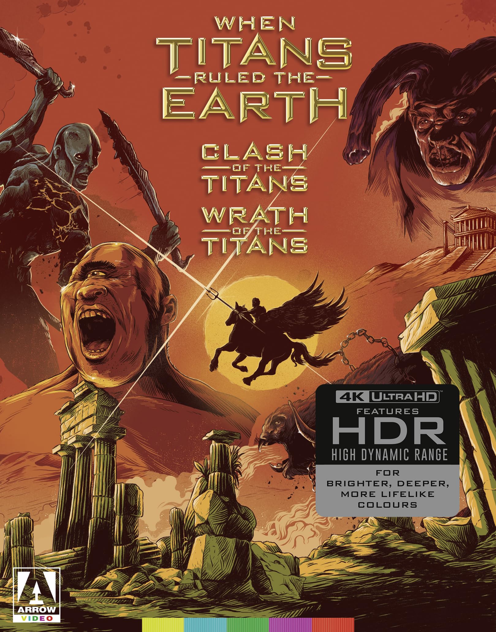 When Titans Ruled The Earth: Clash of the Titans & Wrath of the Titans (Box Set di 2 film in edizione limitata) [4K Ultra HD]