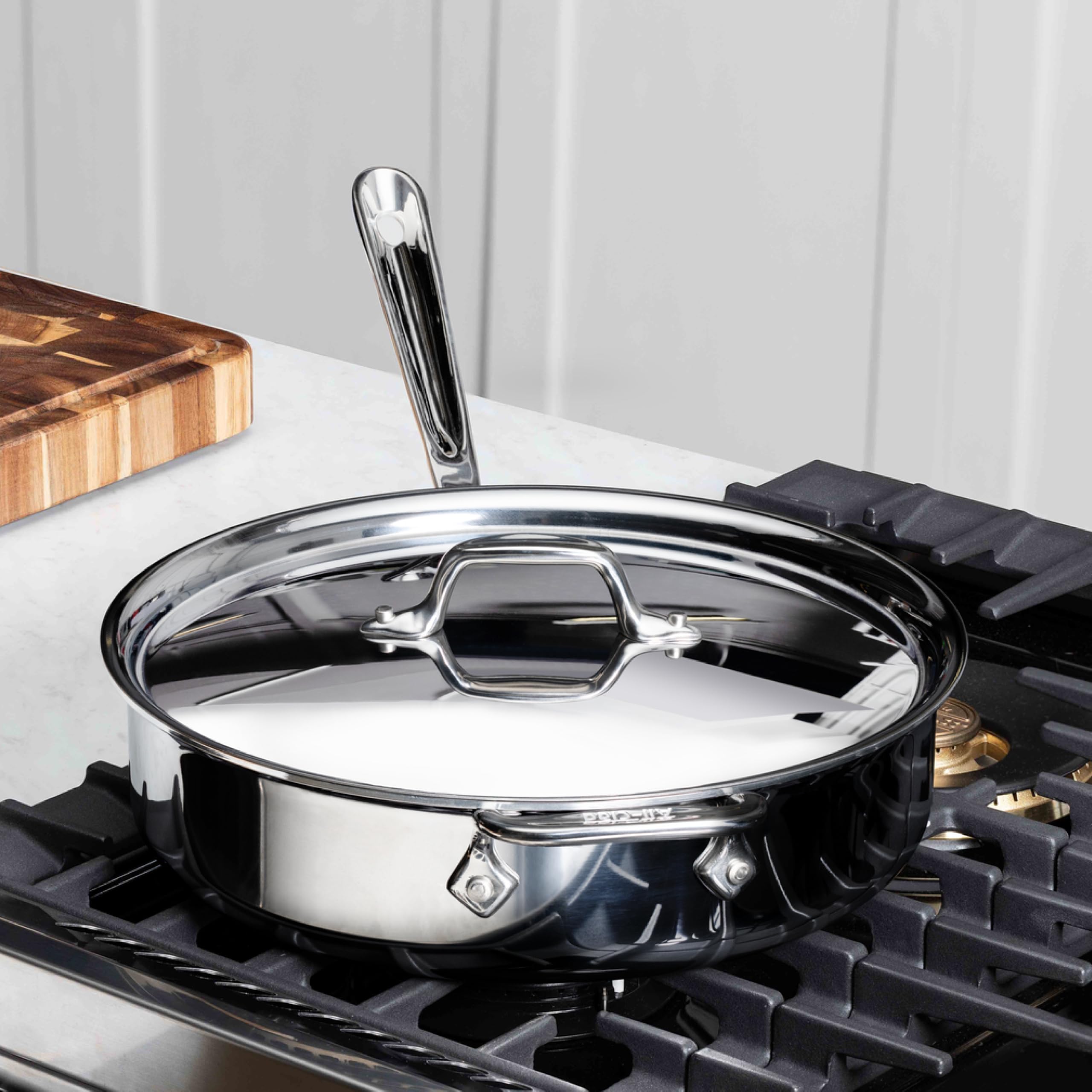 Amazon.com: All-Clad D3® Stainless Steel 6 Qt Sauté Pan with Lid