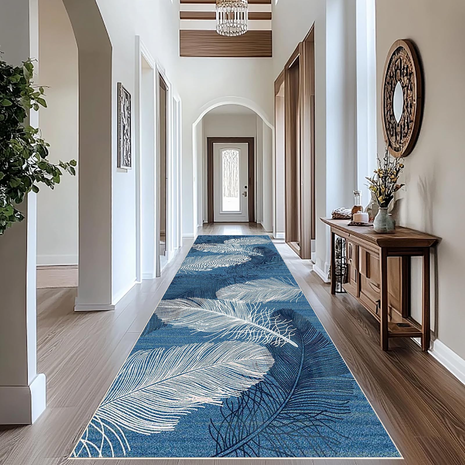 Rxibefuw Color-004 Runner Rug For Hallway Long Carpet Runners Hall Runner Kitchen Runner Rug Washable Non Slip Runners For Hallways 40 X 60 Cm Absorbent Door Mats Corridor Rug Runner For Entryway For Hallway Laundry
