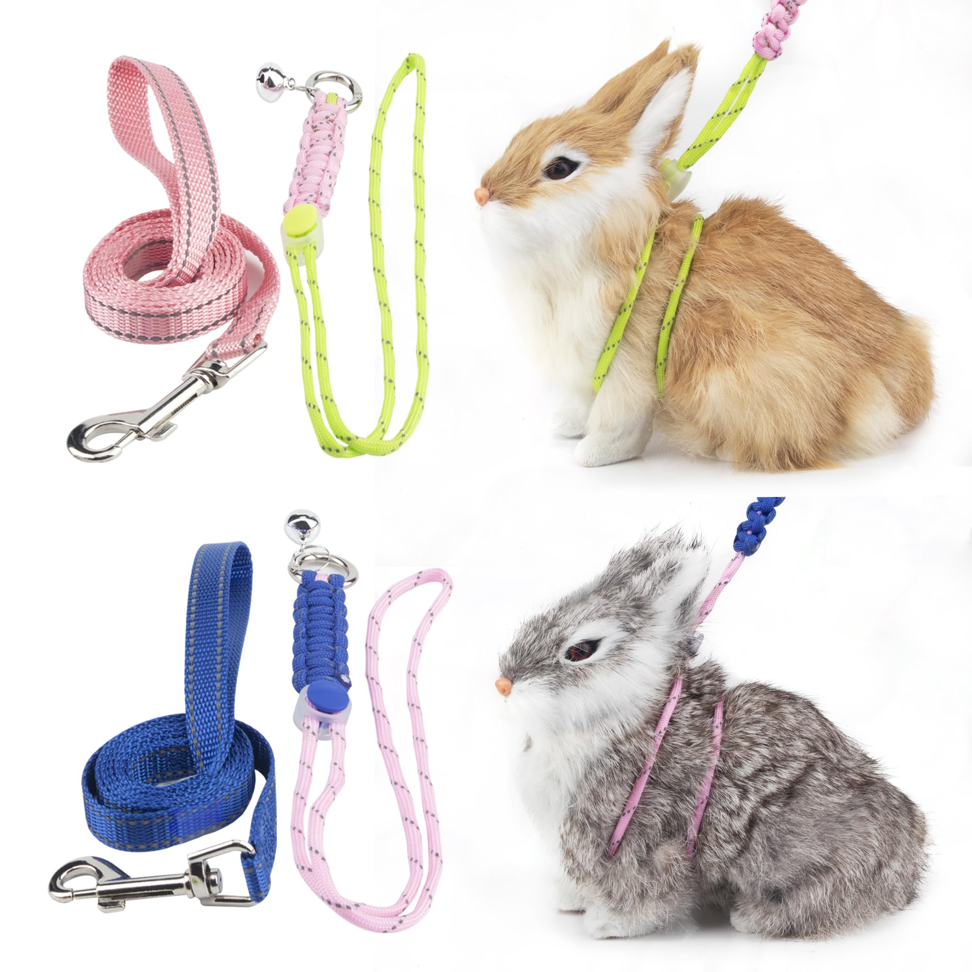 Amazon.com : GAGILAND 2pcs Figure 8 Harness and Leash with