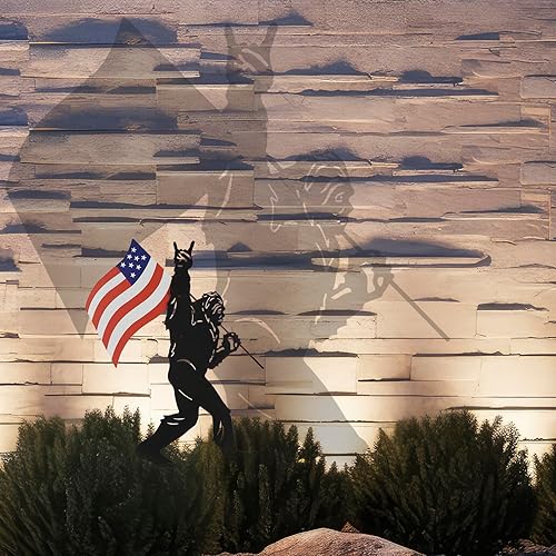 Miniatura 9 de TT & MM Bigfoot - Estacas decorativas de metal para jardín, regalos de pie grande para hombres y mujeres, decoración de estatua de pie grande,