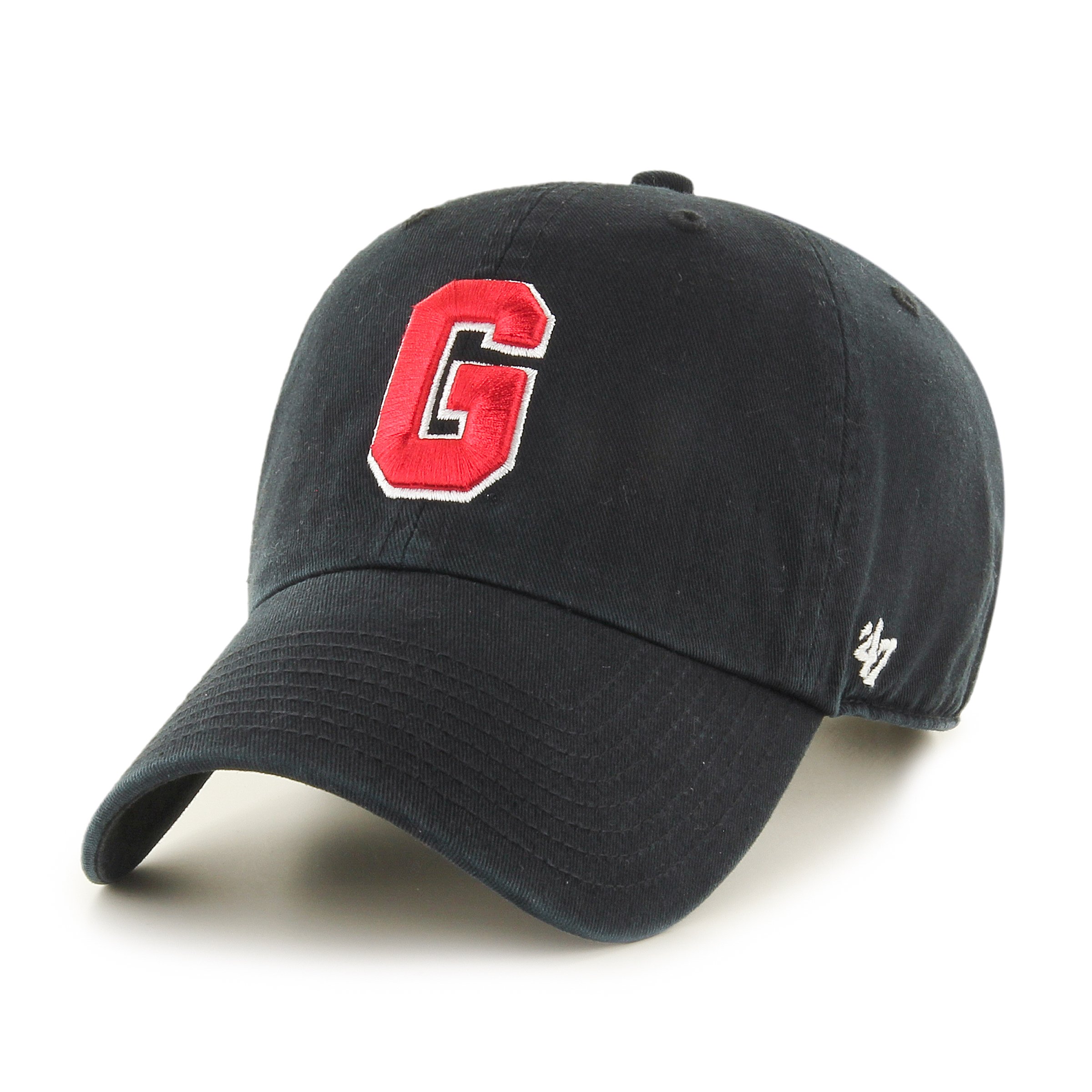 NCAA '47 Clean Up Cappello Regolabile, Taglia Unica Adatta a Tutti, Black