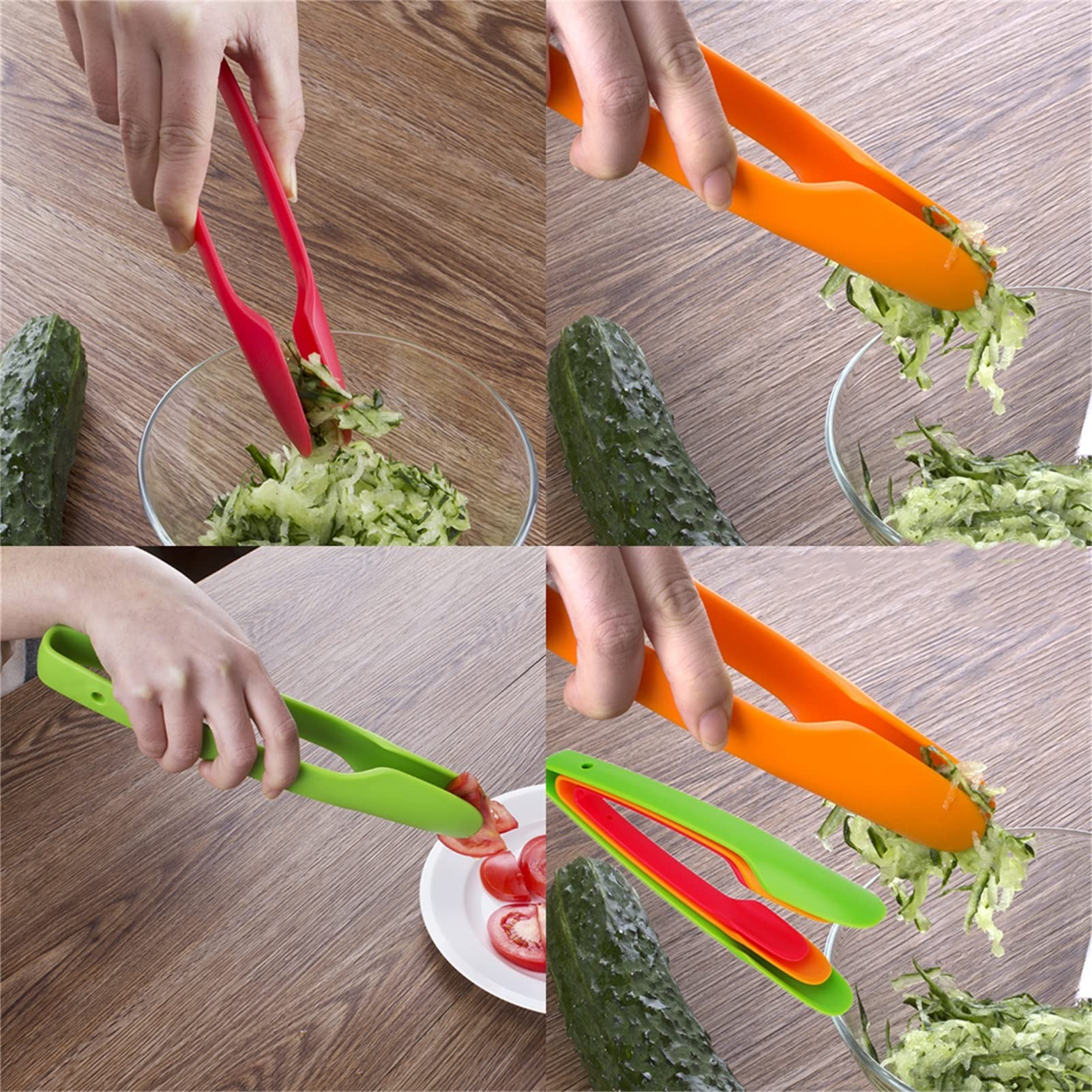 Pinzas De Cocina, Multifunción Agarre Fácil Clip Anti-Quemaduras Durable Fácil De Controlar Horneando Pan De Molde Pastel Clip De Cocina