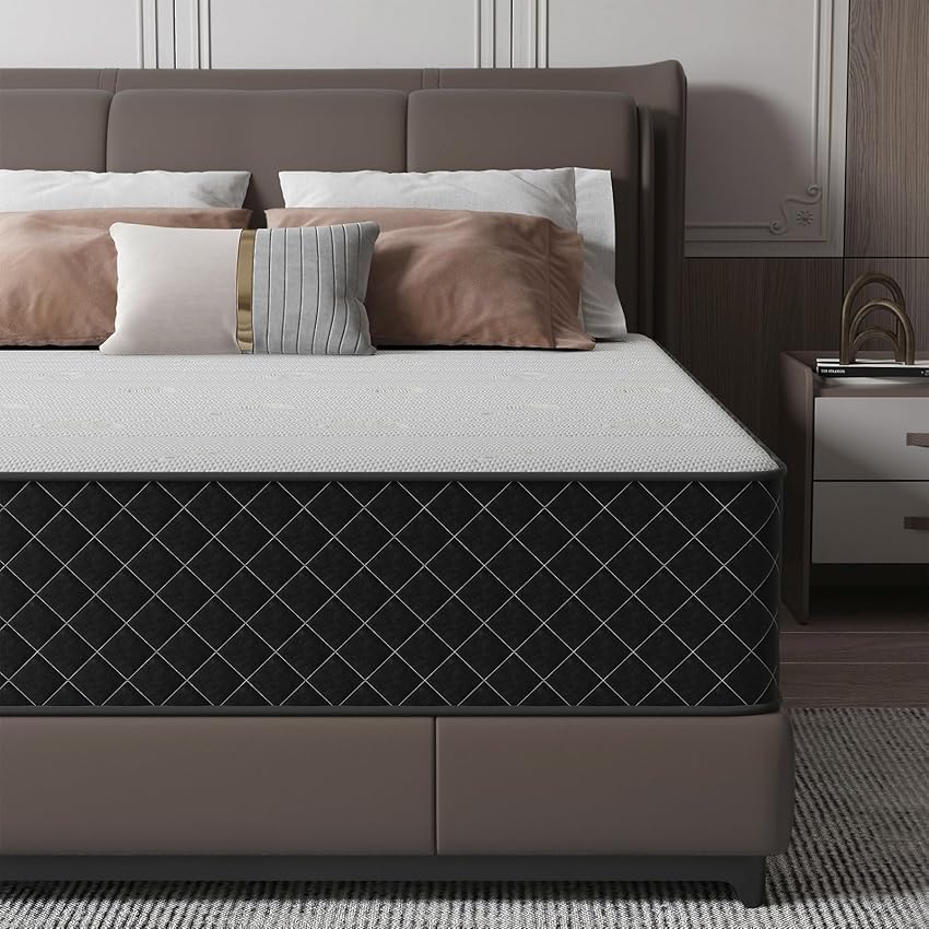 MOLPHIT Materasso Matrimoniale 140x190 Altezza 20cm, Certificazione OEKO-TEX Materasso a Molle e Schiuma, Materassi Memory, Materassi con Ergonomico Sostenuto,Confortevole e Elevata Traspirabilità