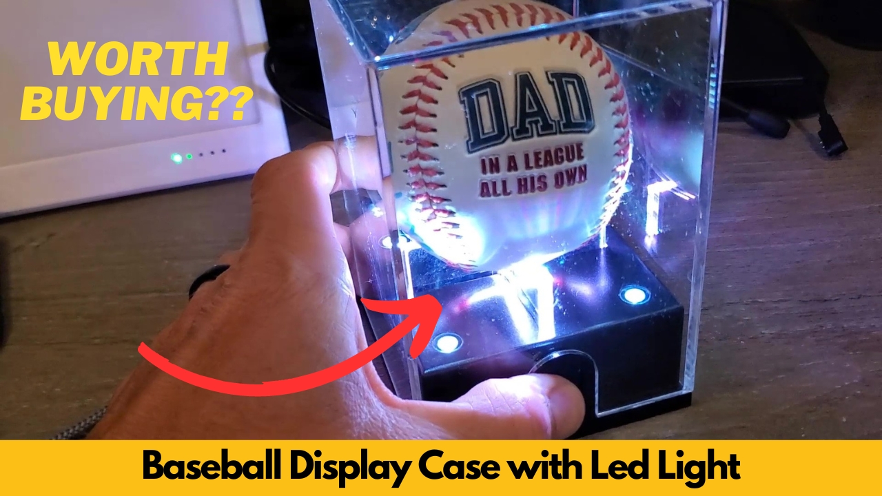 Watch Worth It? Baseball Display Case with Led Light on Amazon Live