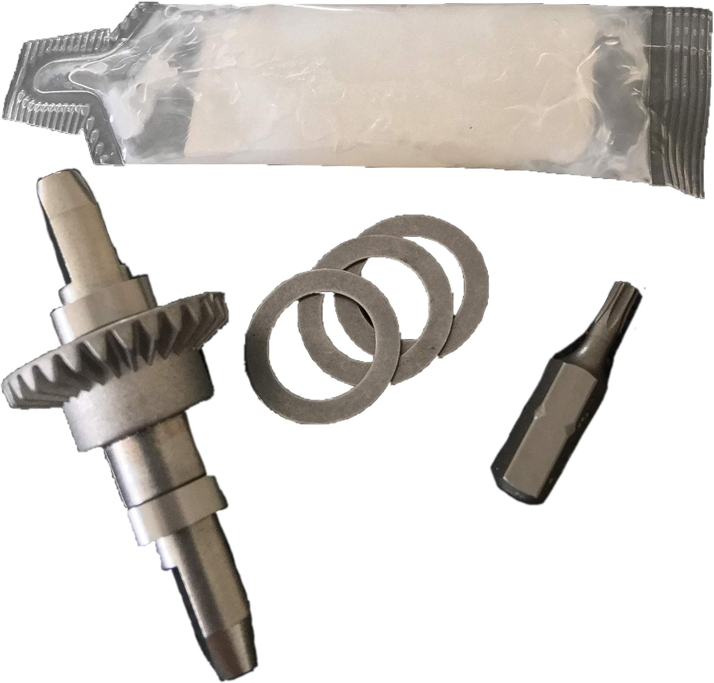 First4Belts Repair kit - upgraded GTech replacement cog with disassembly tool & lithium grease for GTech AirRam