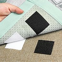 Vista 3 de Cinta autoadhesiva de gancho y bucle de 1 pulgada x 10 pies, fabricada con 3M 9448, sujetadores de tela de nailon entrelazados, cinta adhesiva