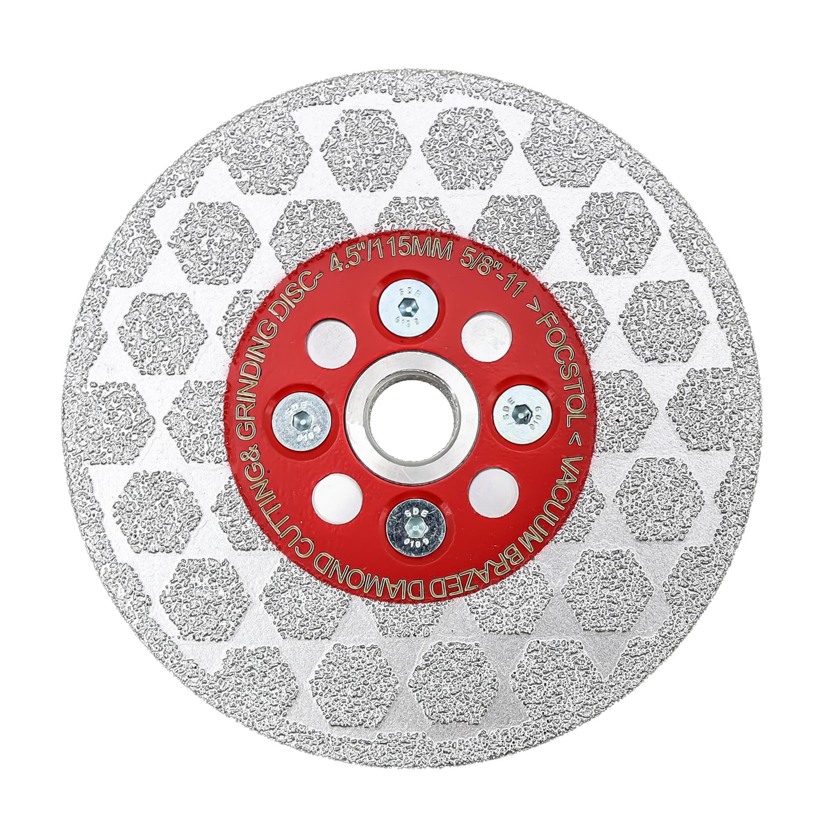 Diamond Cutting Grinding Disc - 4.5 Inch(115mm) Tile Cutting Blade for Porcelain Ceramic Tile Marble Quartz for Angle Grinder