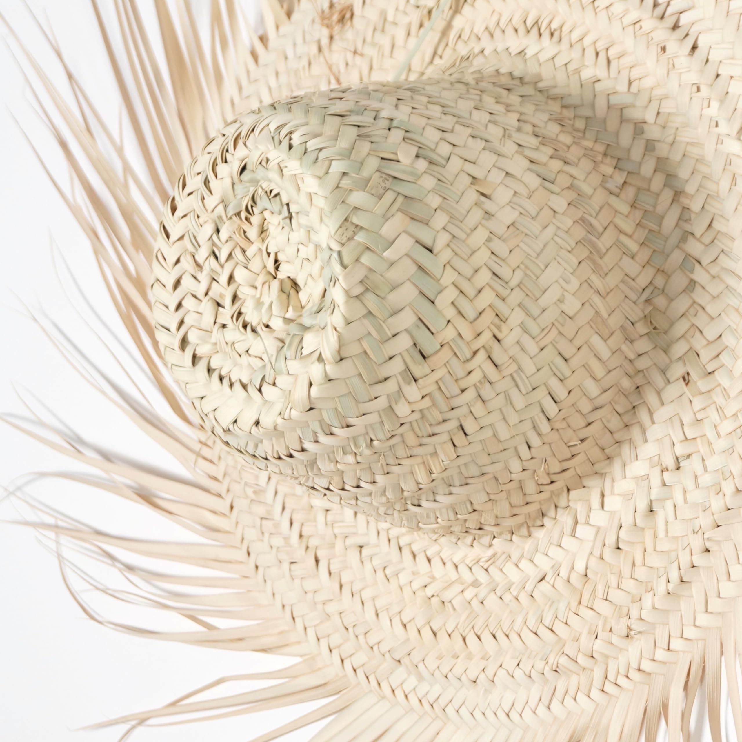Bohome Living - Chapeau Décoratif Mural, Décoration Murale pour Entrée, Fait Main (Taille S 50cm)