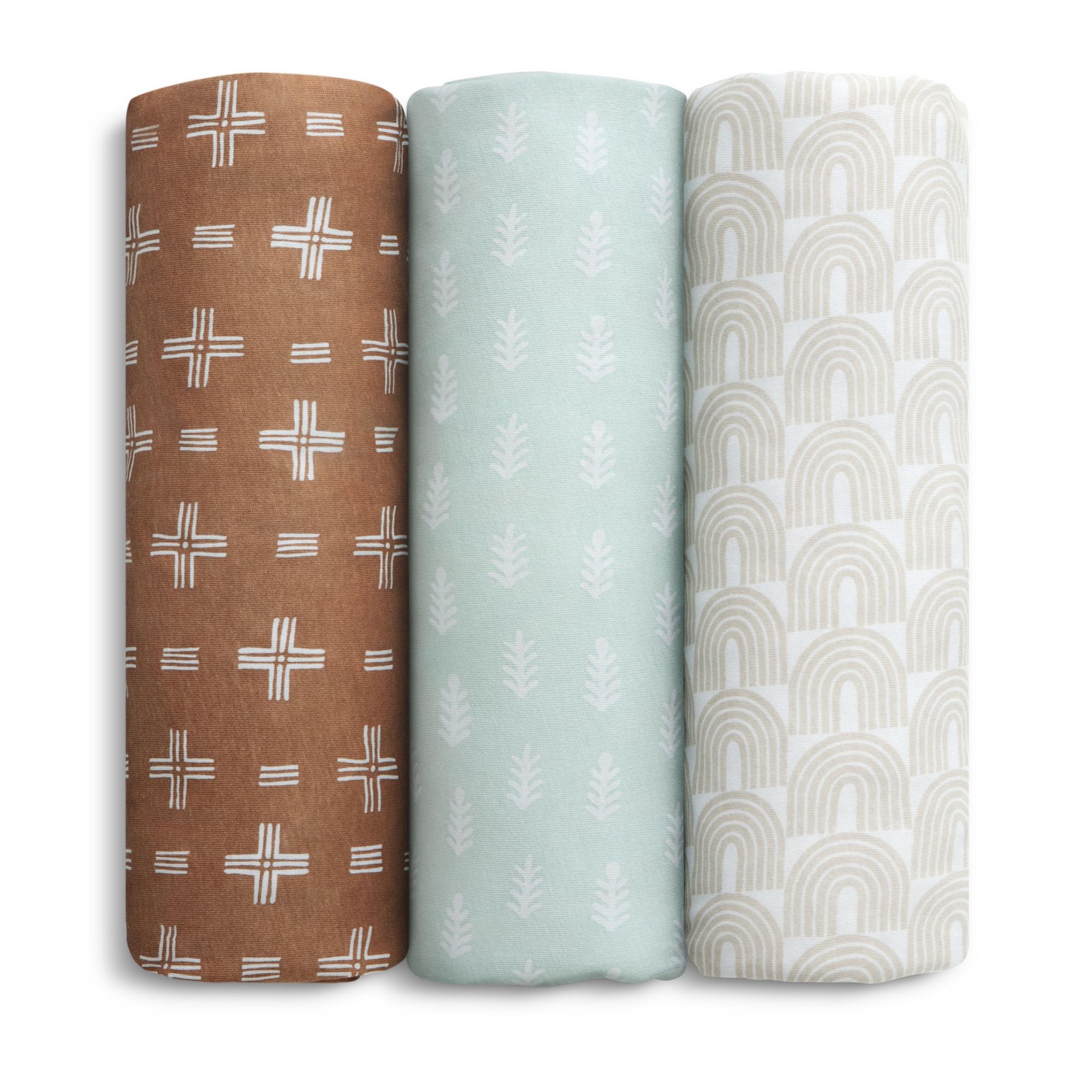 Organic Cotton Crib Sheets - 3 Pack -12 Organic Cotton Crib Sheets - 3 Pack -12