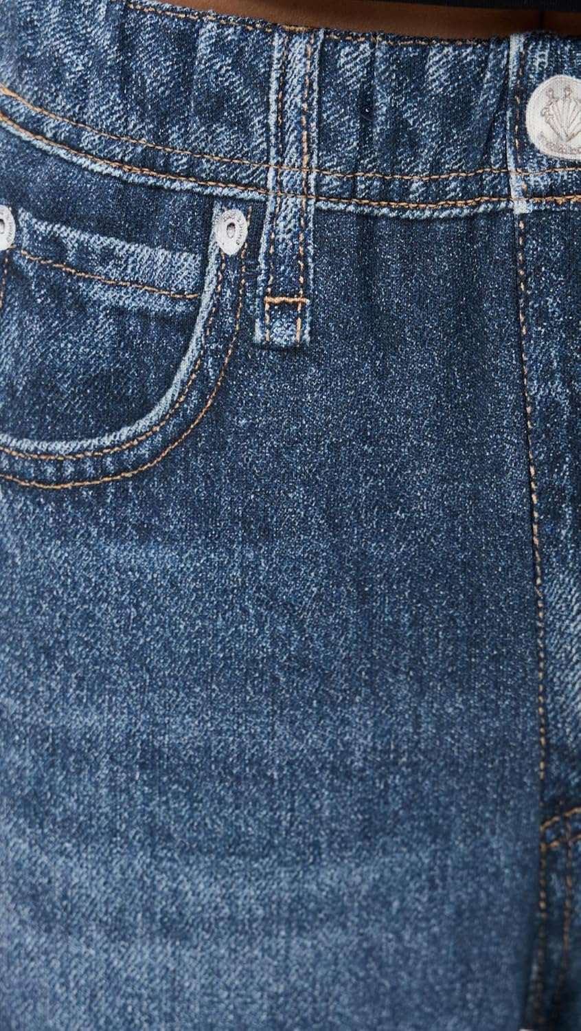 rag & bone Women's Miramar Terry Wide Leg Pants - Image 6