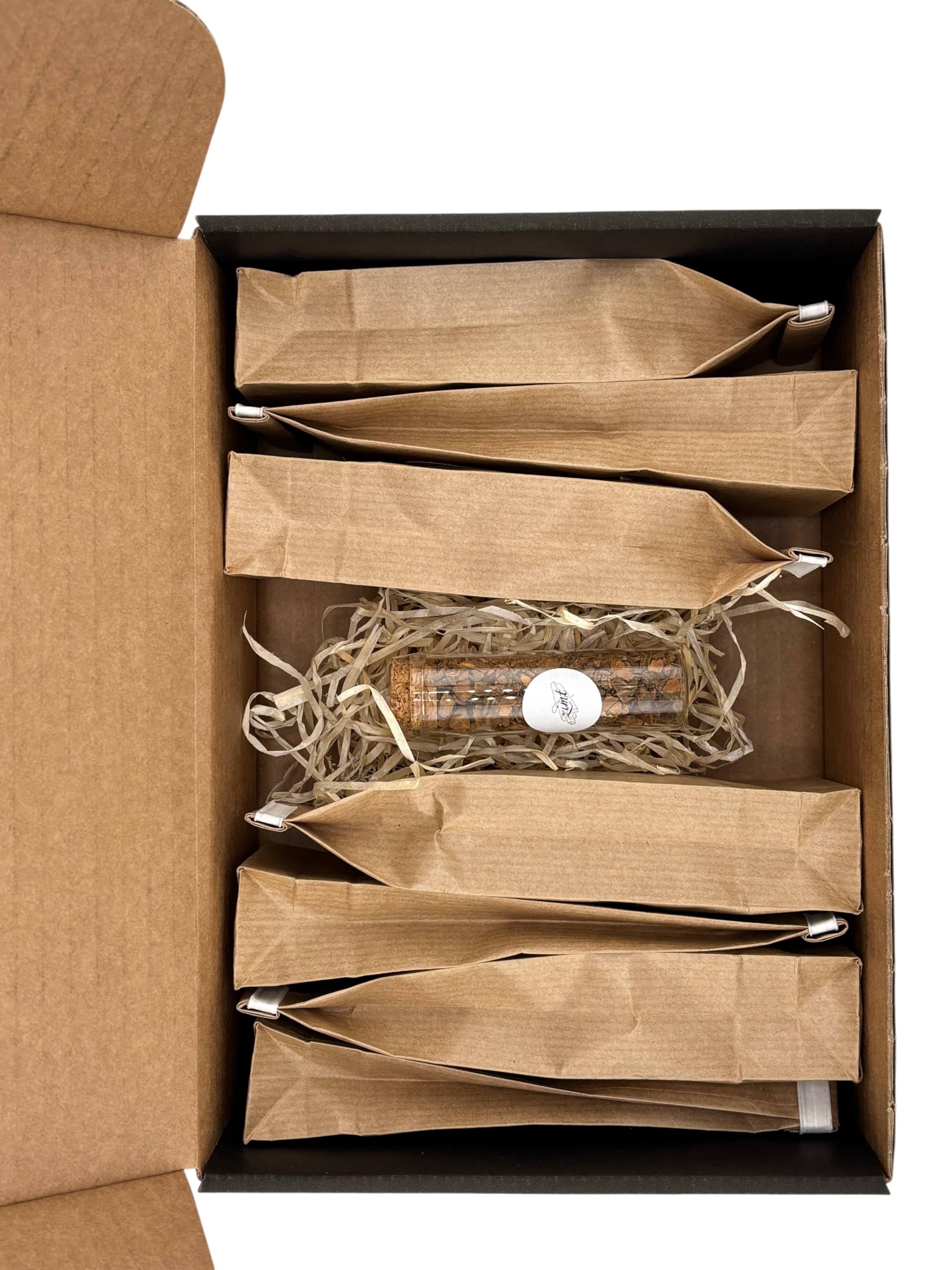 Premium Früchtetee Tee Geschenkeset DIY zum Selber Mischen inkl. 10 Teebeuteln – 8-teiliges Teeset mit ausgewählten Teesorten (Früchtetee Set)