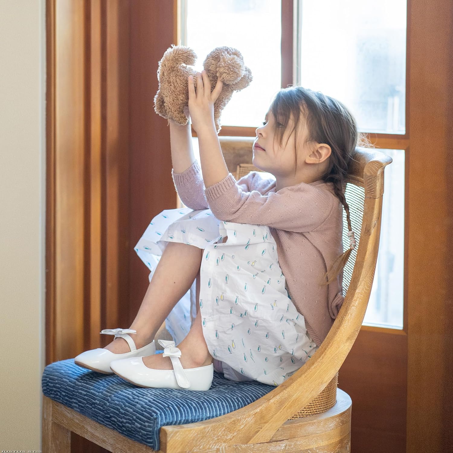 Felix & Flora Toddler Flower Girl Dress Shoes - Girl Ballet Flats Party School Shoes Wedding - Image 7