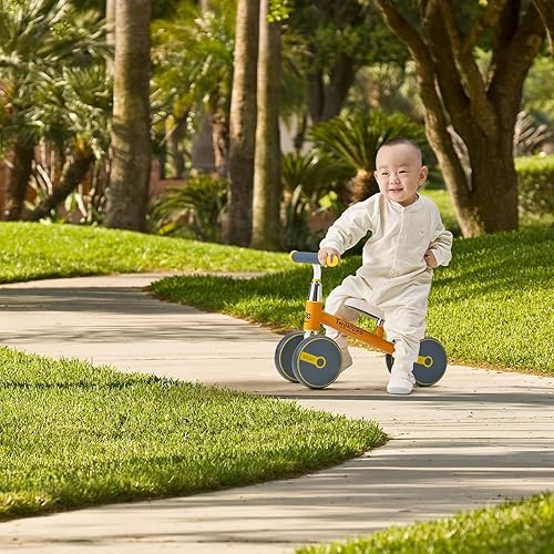 Miniatura 4 de Bicicleta de equilibrio para bebés, niños de 12 a 24 meses, asiento ajustable para niños de 1 a 2 años, fácil de montar, regalos de primer