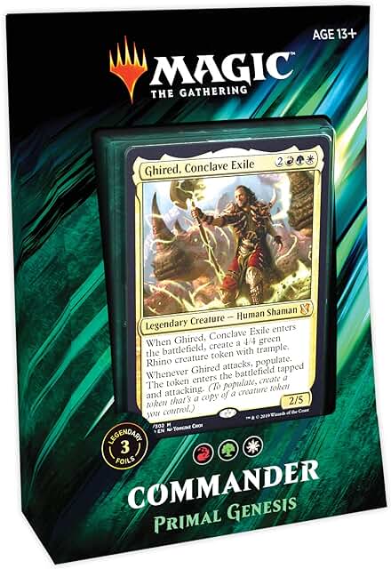 Magic: The Gathering Commander 2019 Primal Genesis Deck