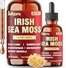 6in1 Sea Moss Liquid Drops Blend with Botanicals Including Black Seed, Burdock Root, Bladderwrack, Ashwagandha, and Soursop Leaves for Hair, Skin & Immune - 1 FL Oz - 30 Day Supply