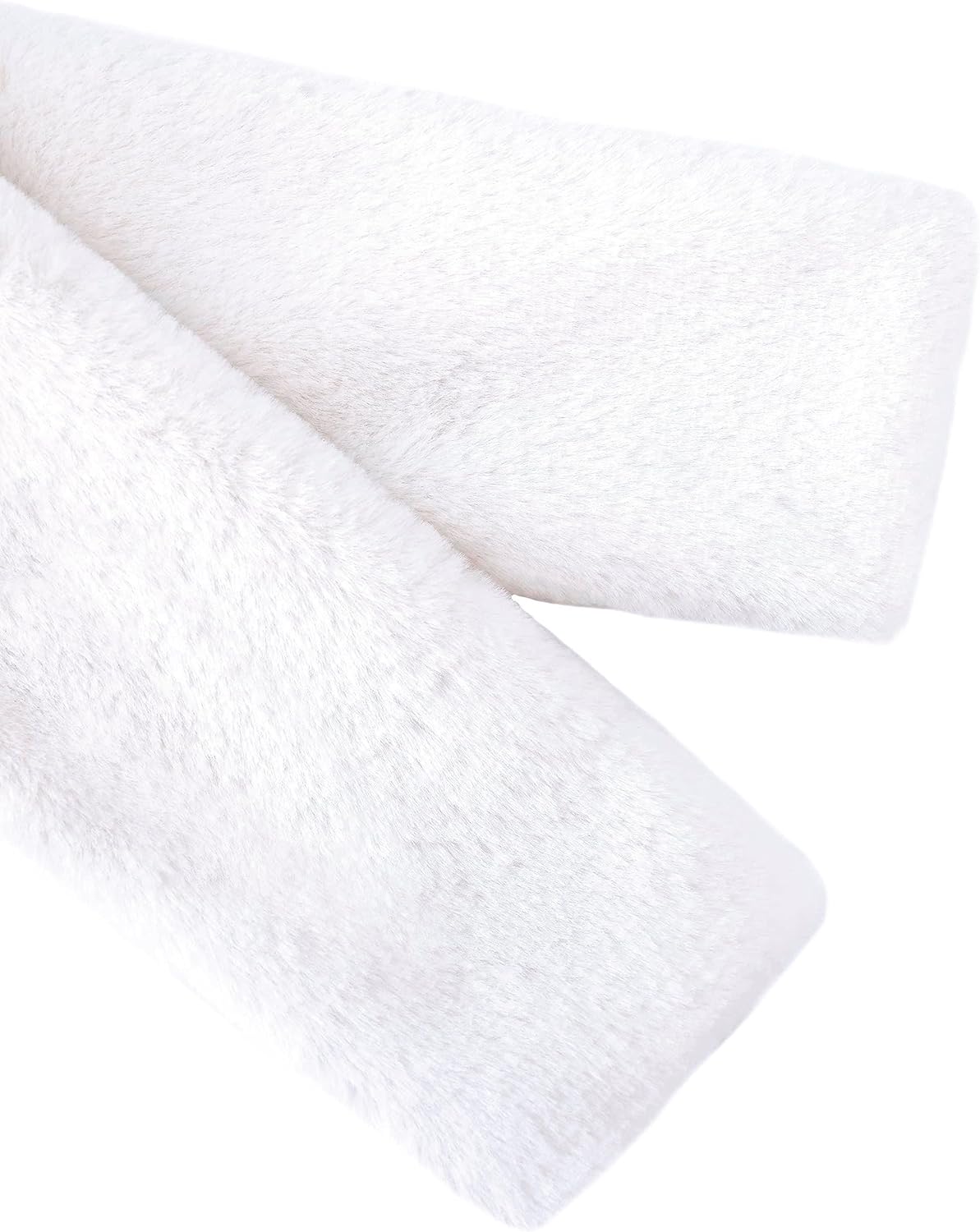 Lilax Girls Cozy Faux Fur Long Sleeve Crew Neck Dress Coat - Image 5