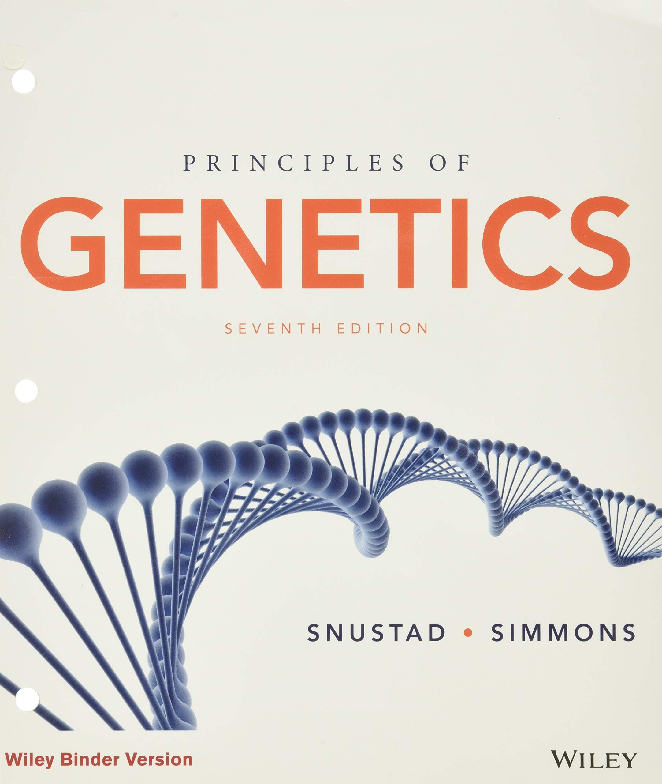 Principles of Genetics Loose Leaf โ 26 Oct. 2015