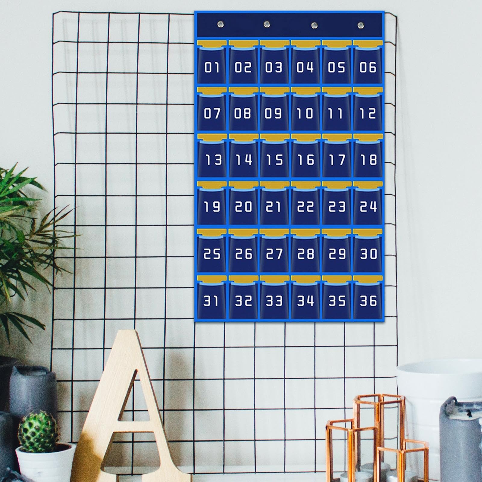 Housoutil Sac Suspendu D'enseignement Sac De Rangement Pour Mémo