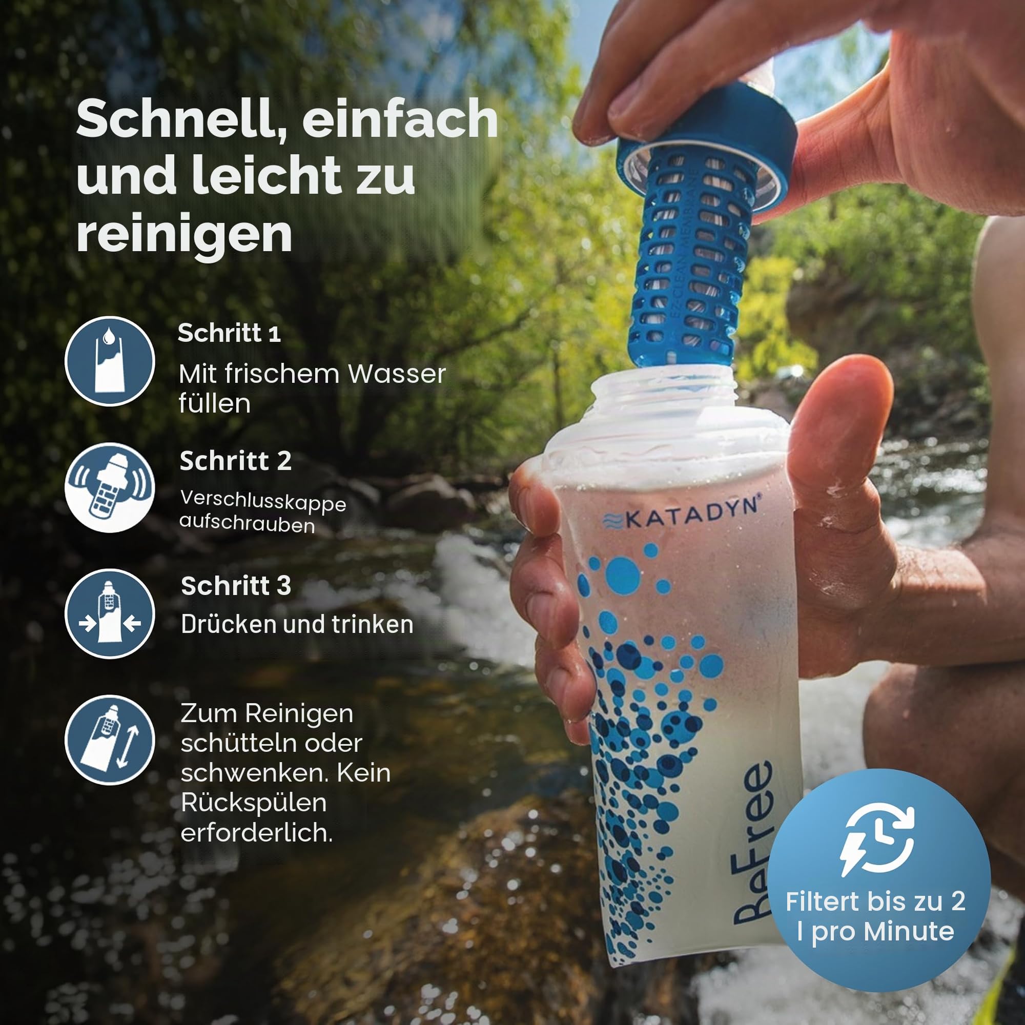Katadyn Wasserfilter's Befree