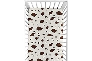 Cow Crib Bedding | Wild West Cowboy Fitted Crib Sheet