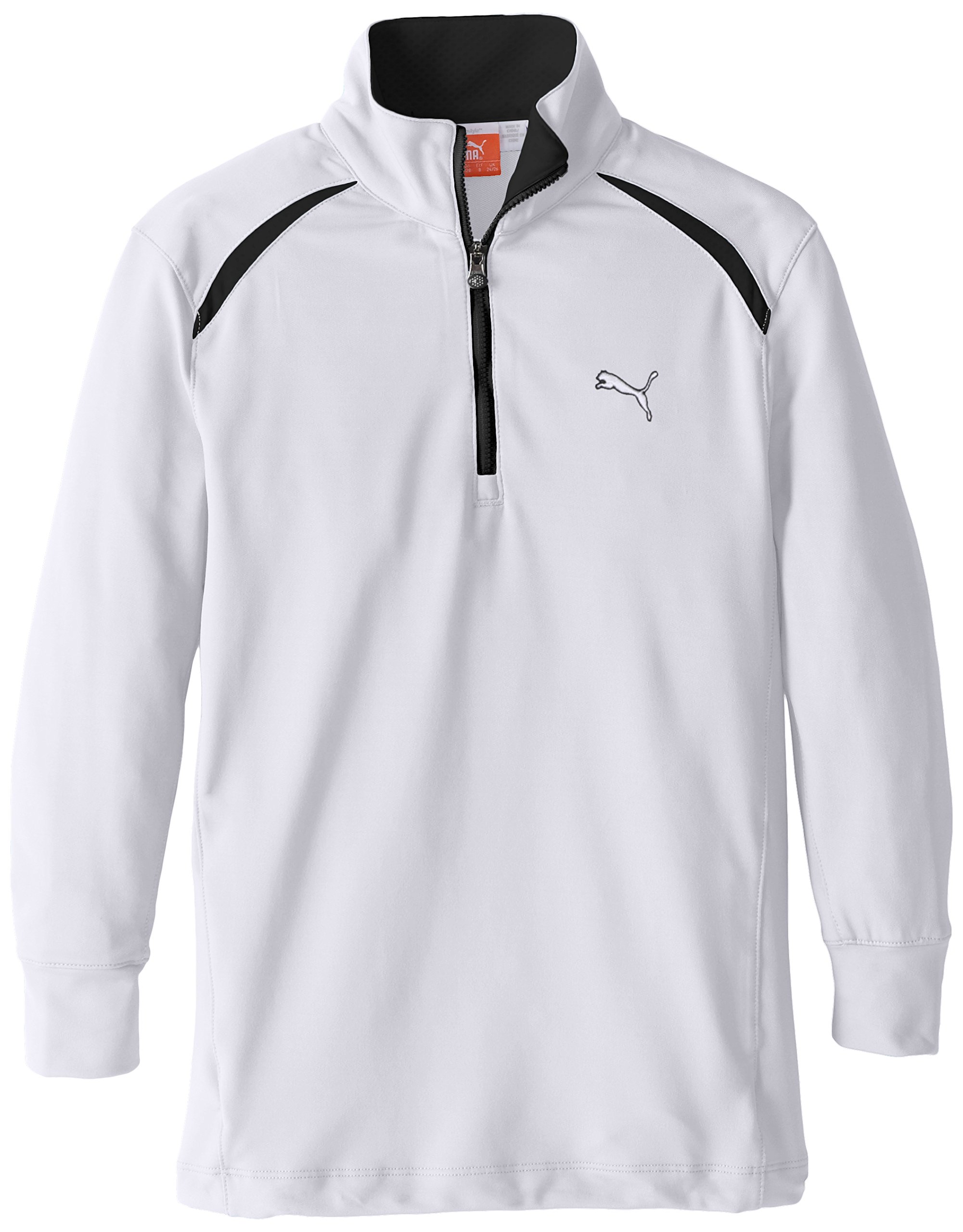 PUMA Golf NA Boys' Half Zip L/S Tech Top (Big Kids)