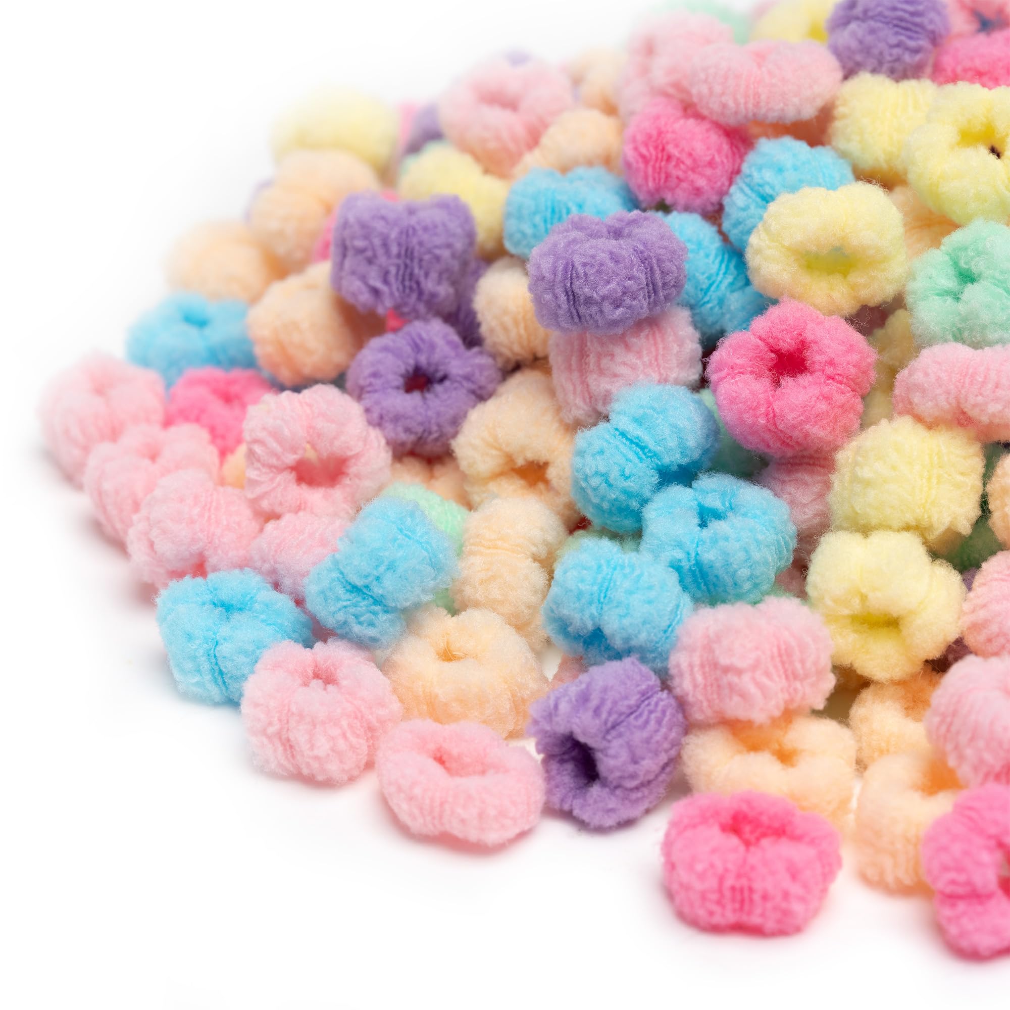 350 Pcs Toddler Hair Ties Baby Hair Ties No Damage Small Hair Accessories for Little Girls Kids Scrunchies