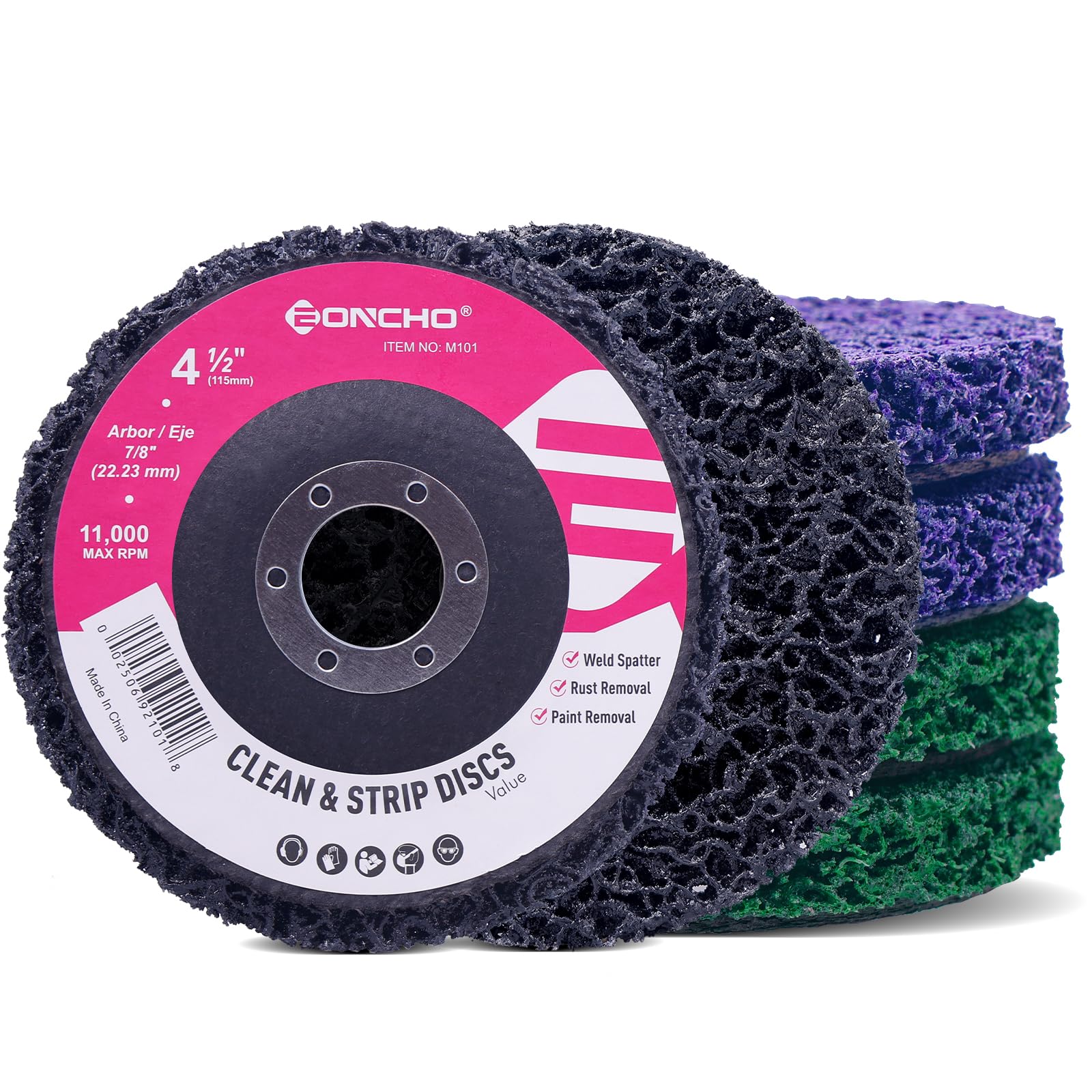 Paint & Rust Removal Wheels - Angle Grinder Discs -9